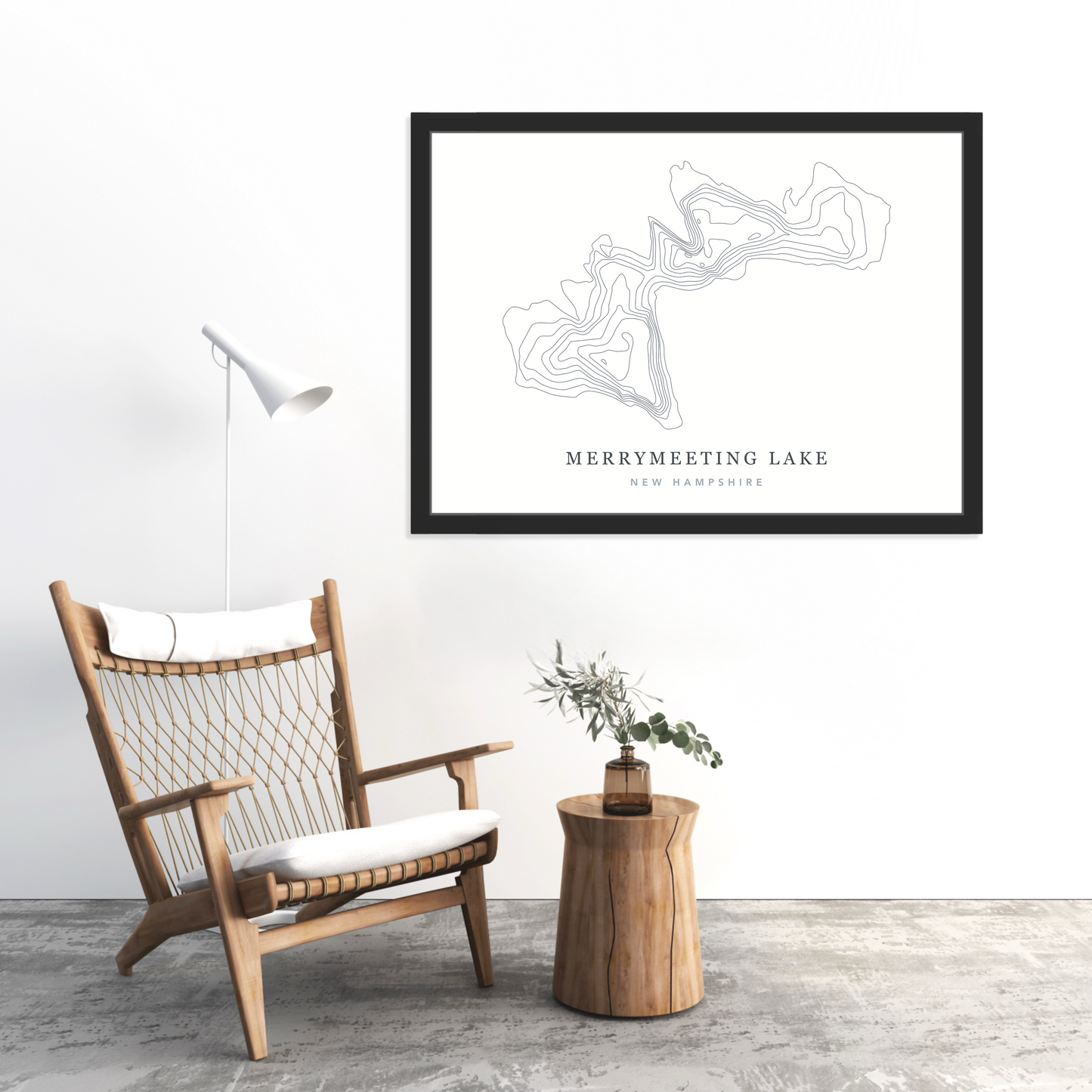 Black Floating Frame