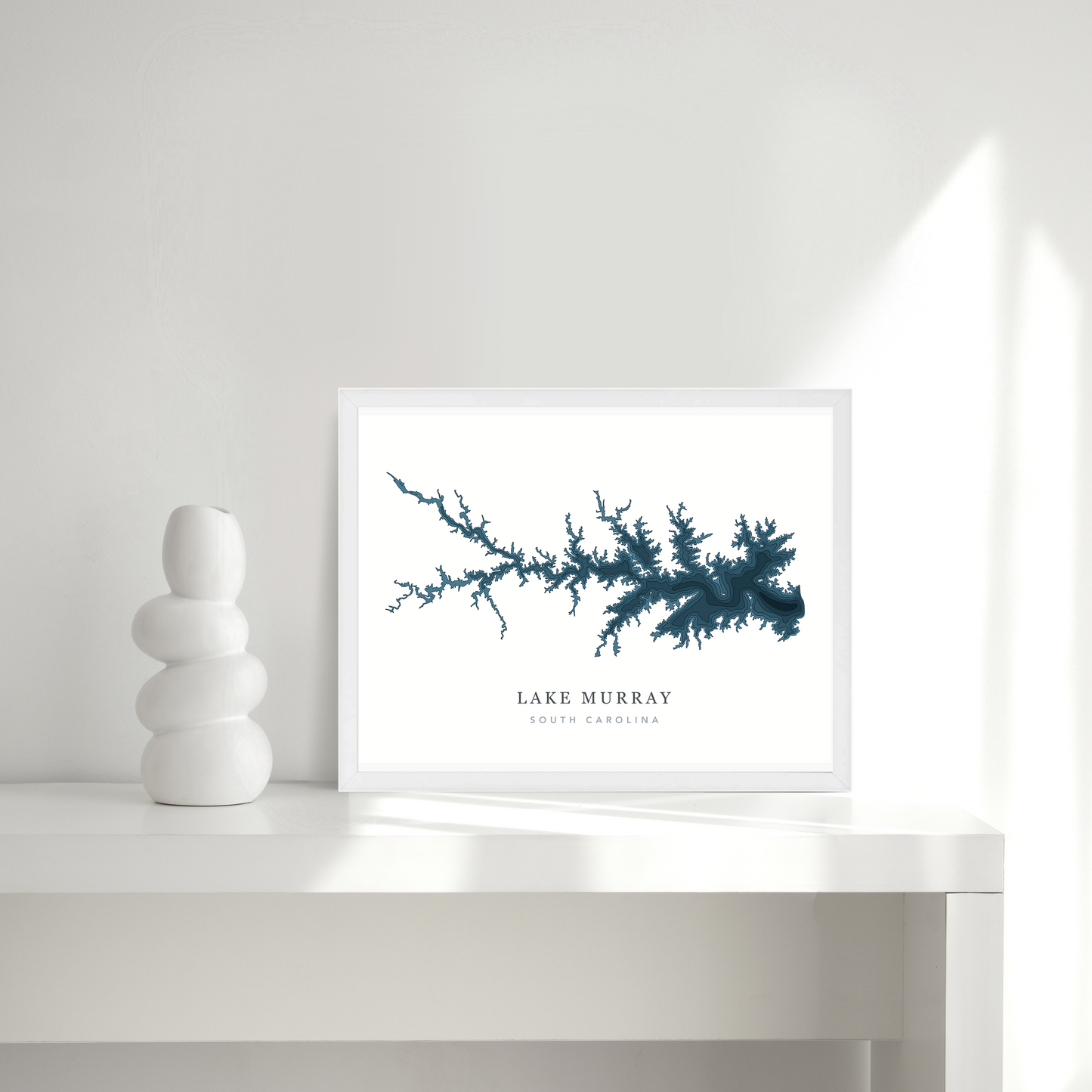 White Thin Frame