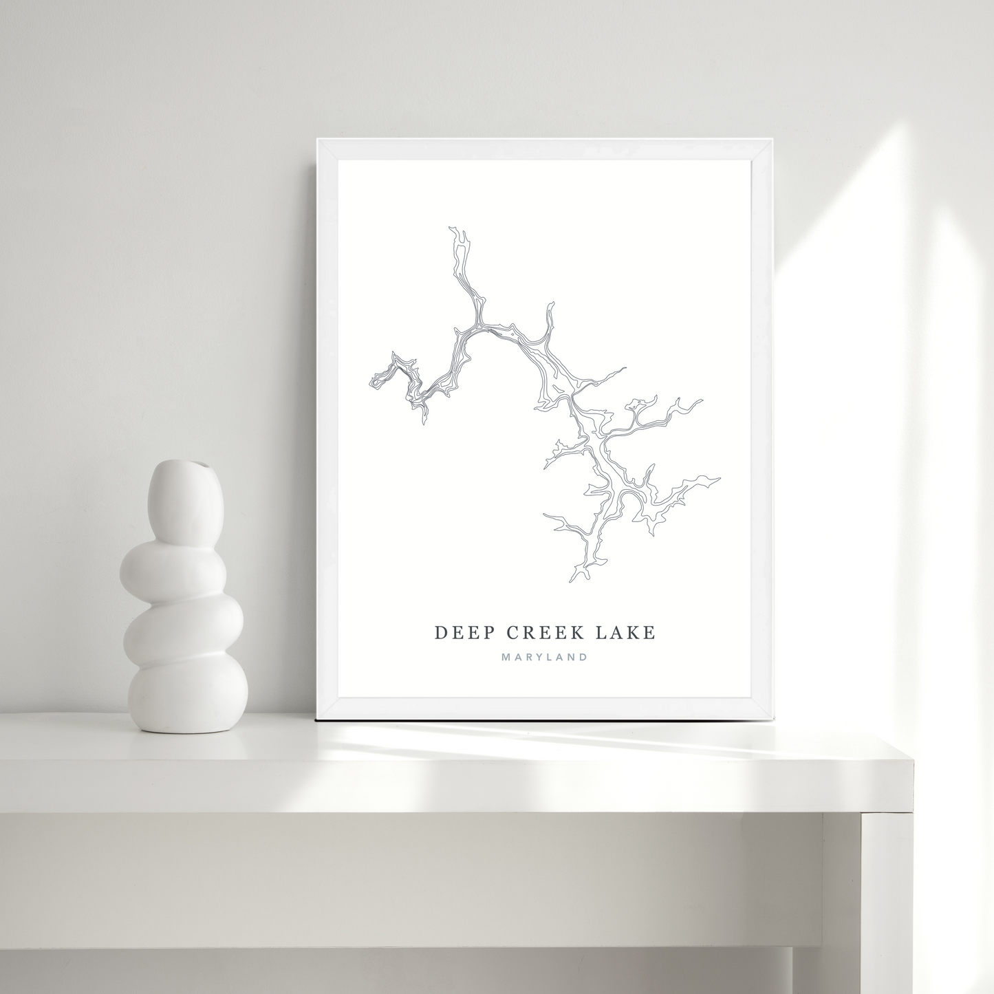 White Thin Frame
