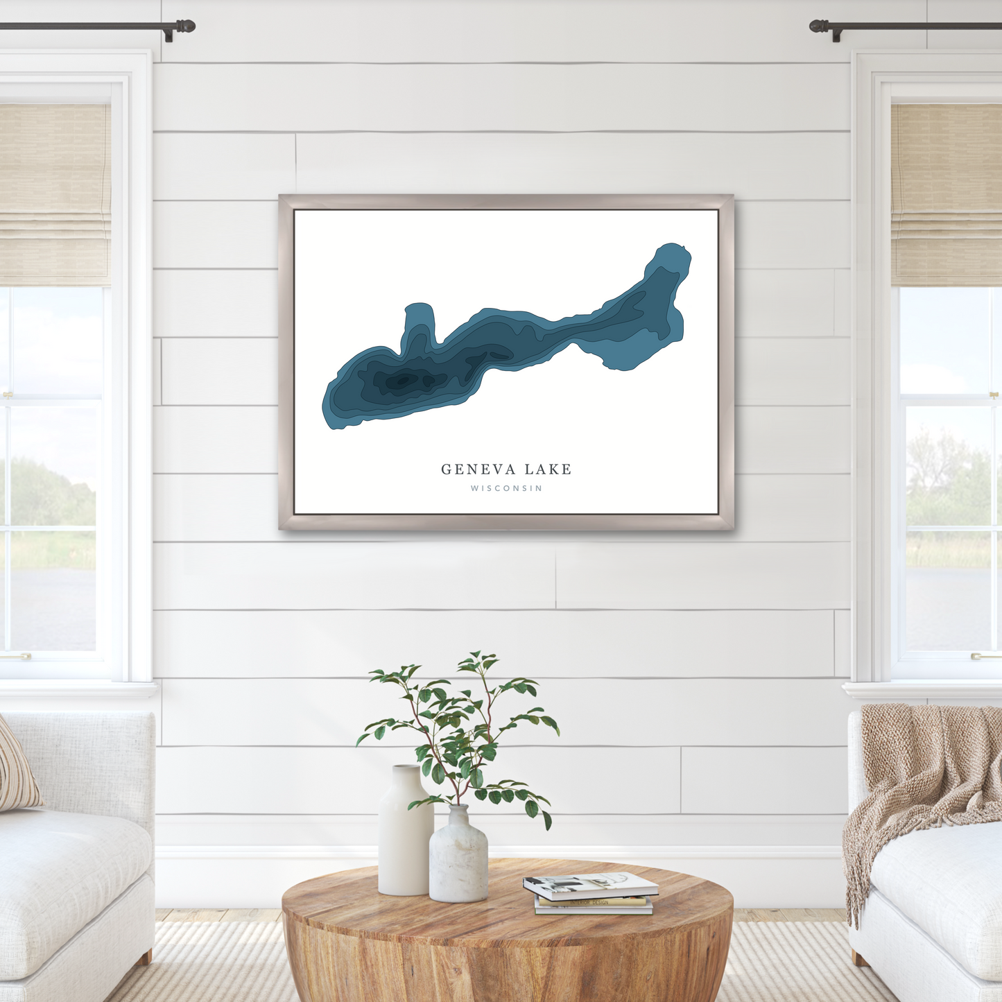 Champagne Floating Frame
