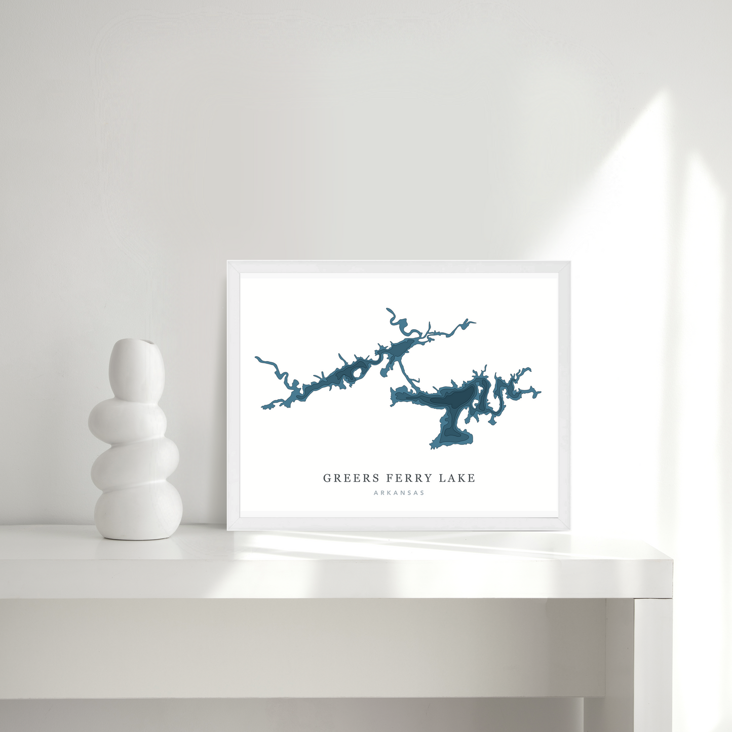 White Thin Frame