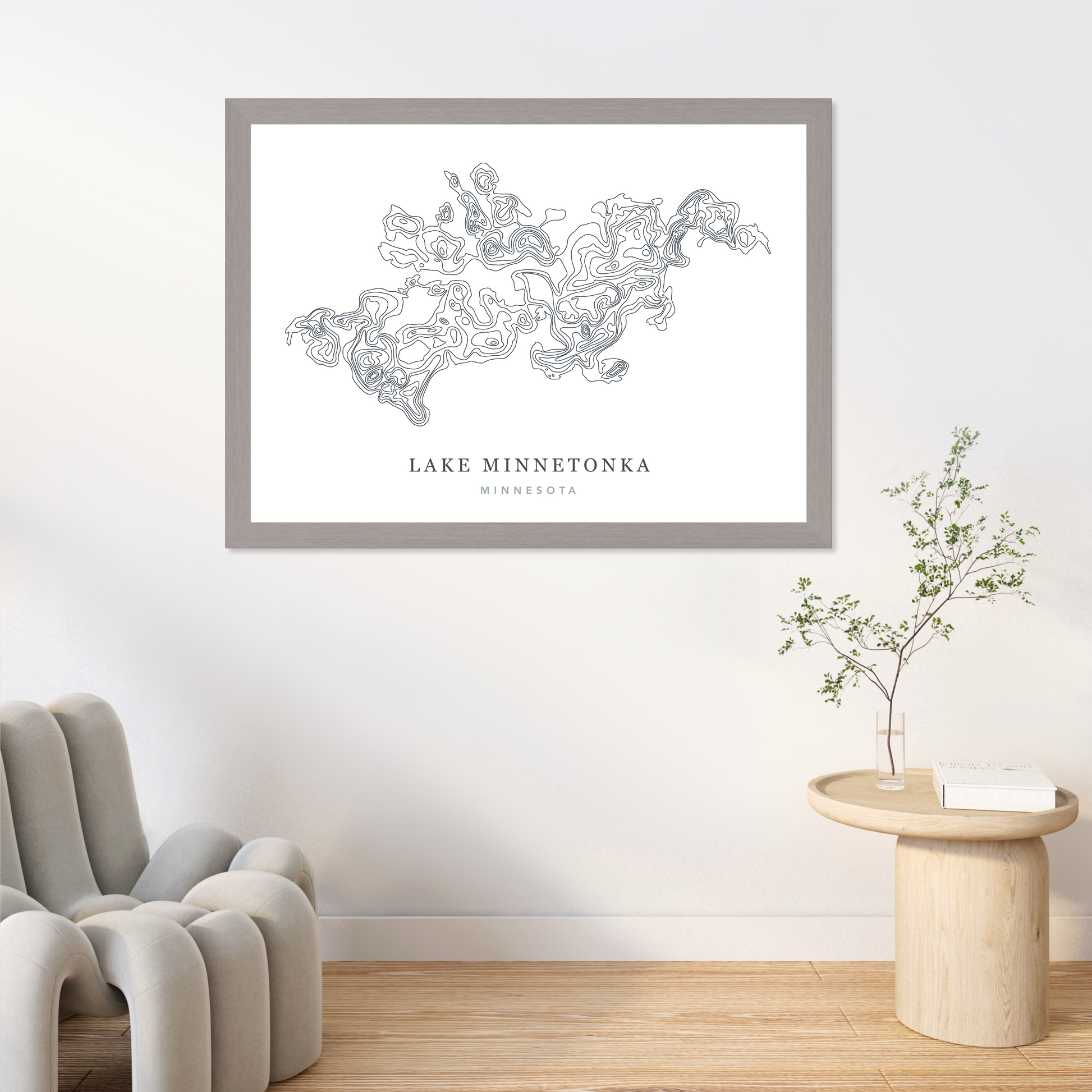 Silver Flat Frame