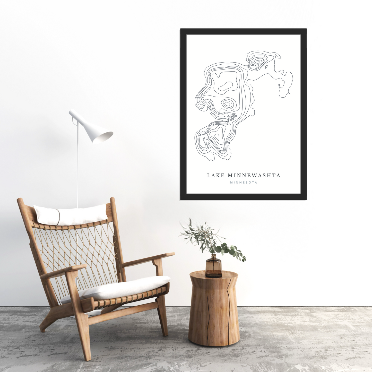 Black Floating Frame