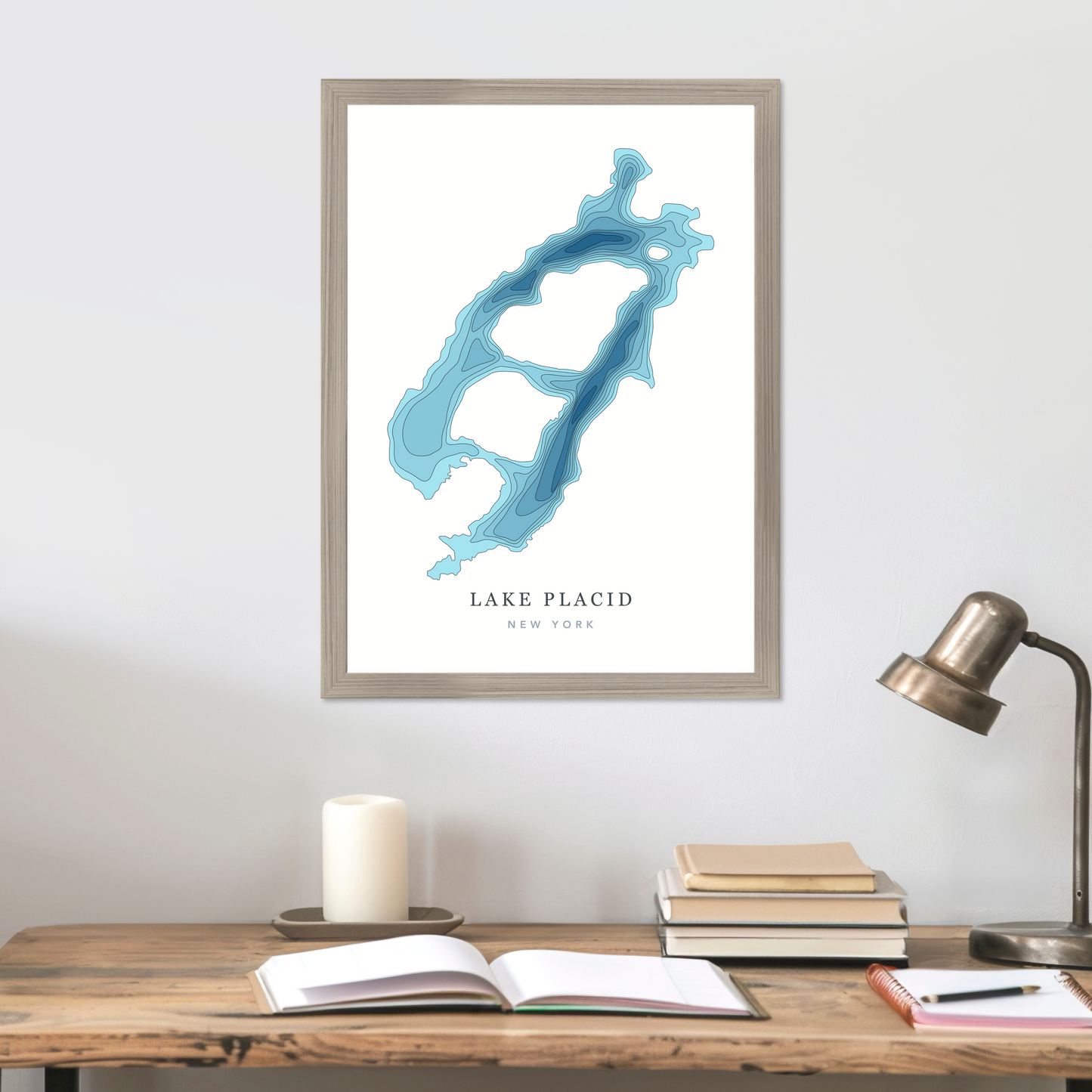 Champagne Flat Frame