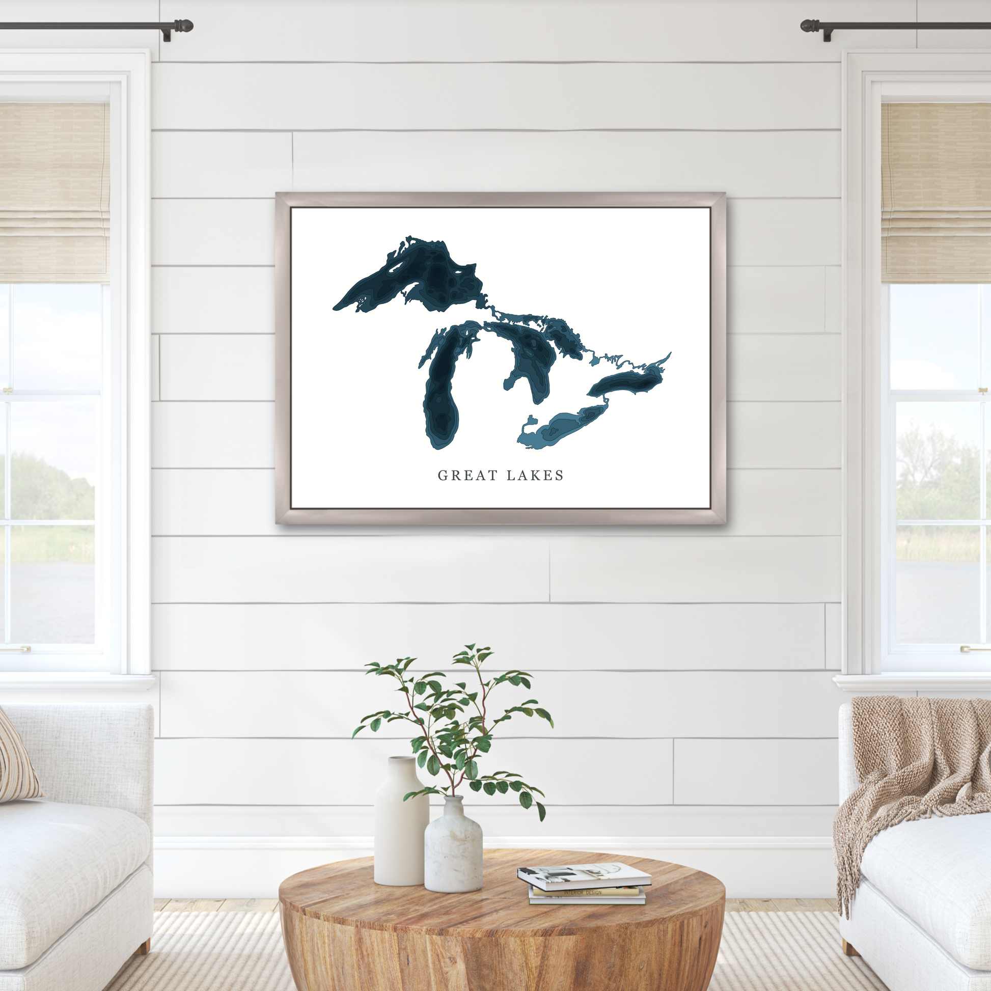 Champagne Floating Frame