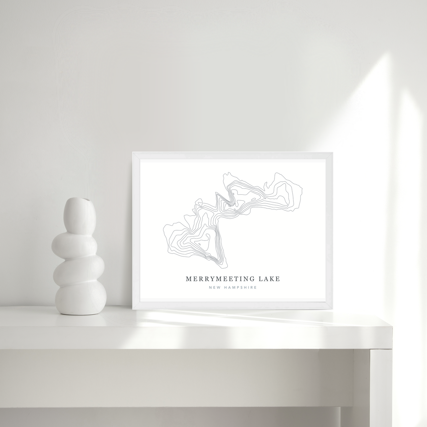 White Thin Frame