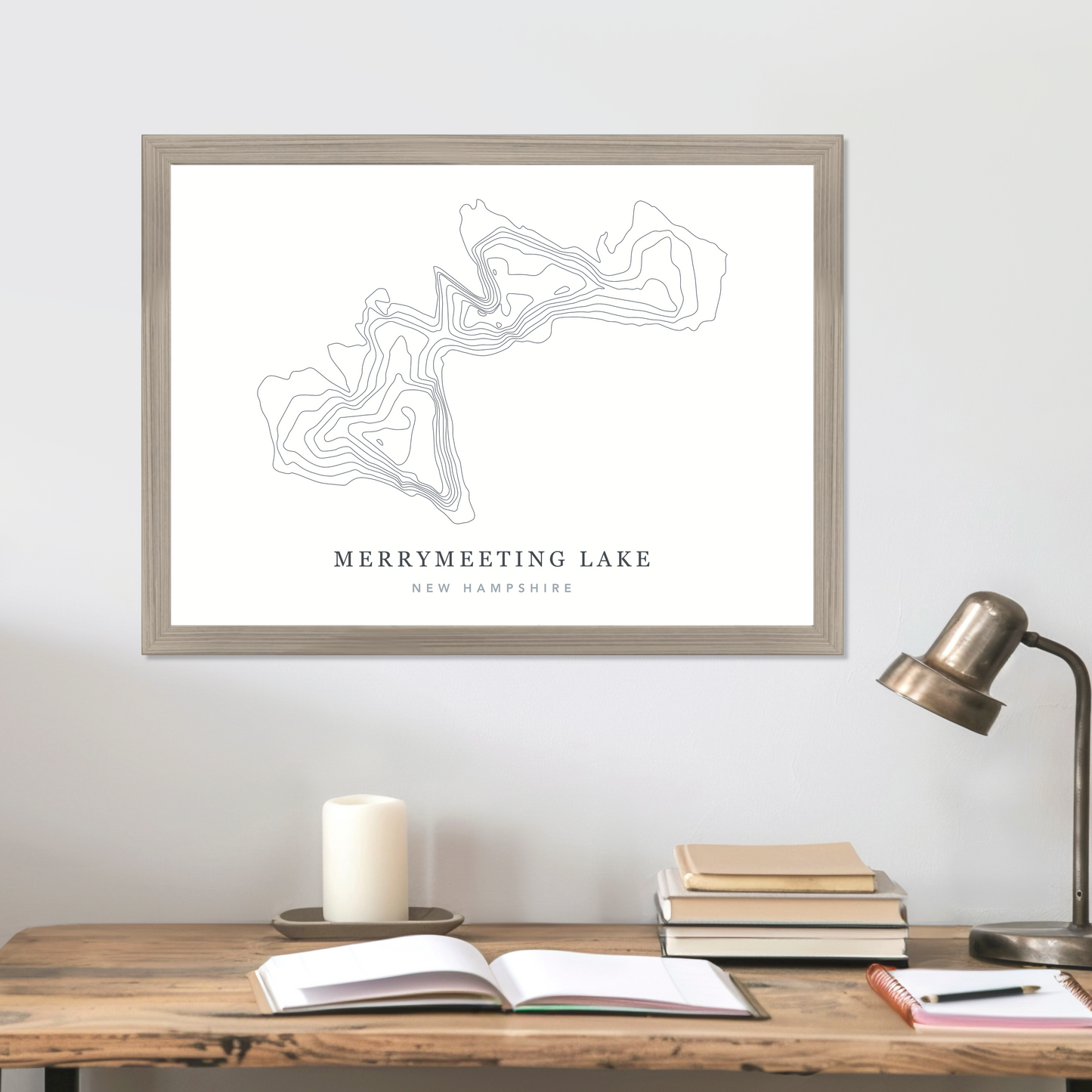 Champagne Flat Frame
