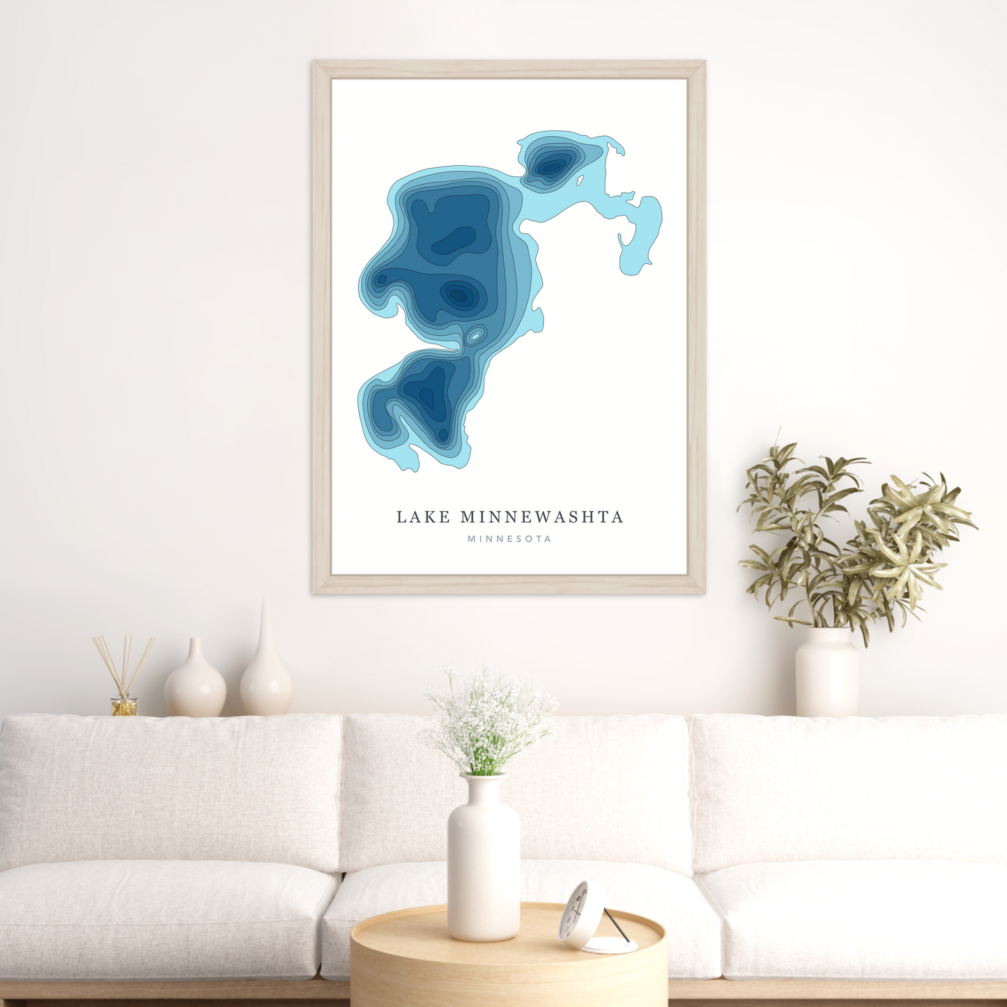 Wood Floating Frame