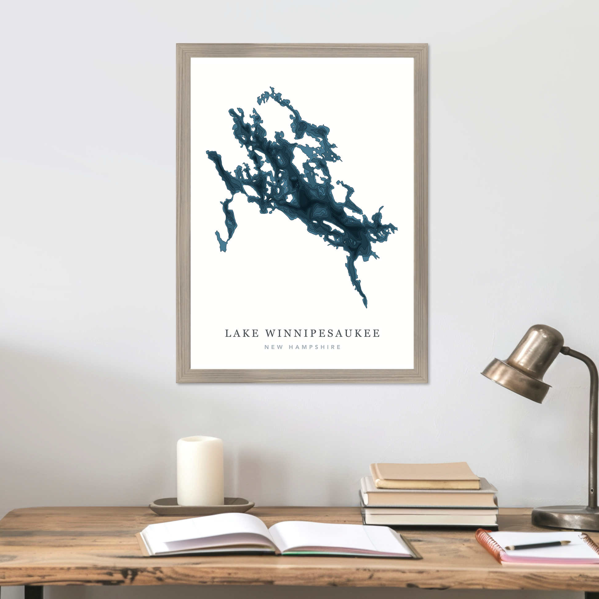 Champagne Flat Frame