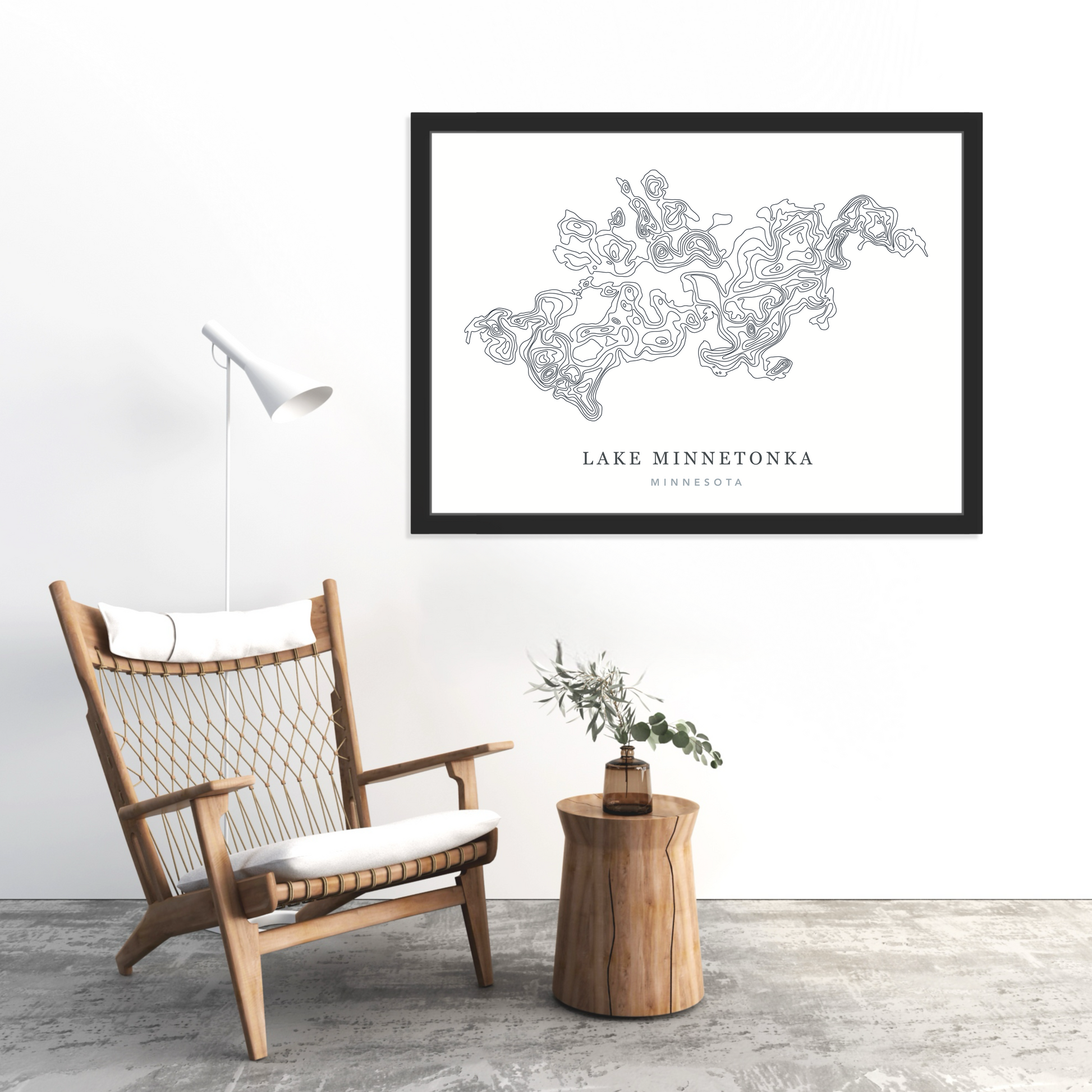 Black Floating Frame
