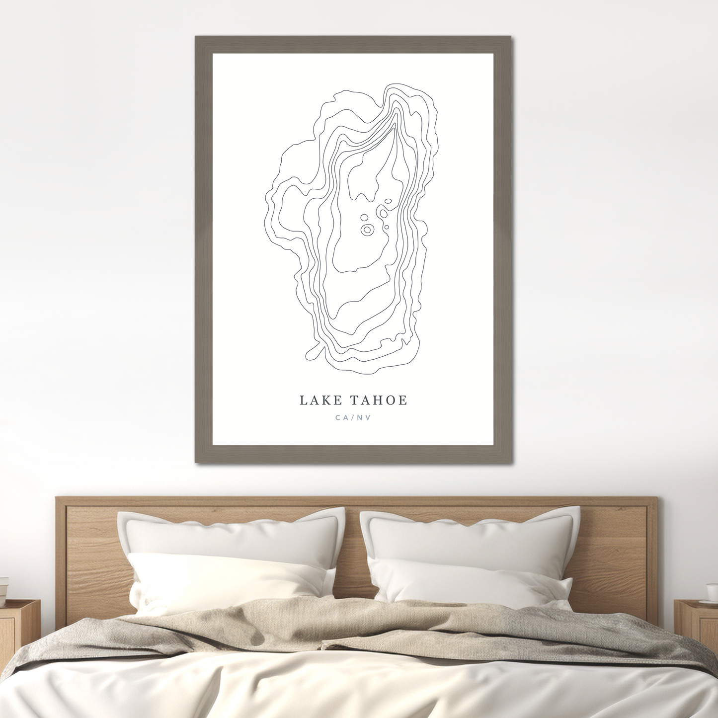 Grey Flat Frame