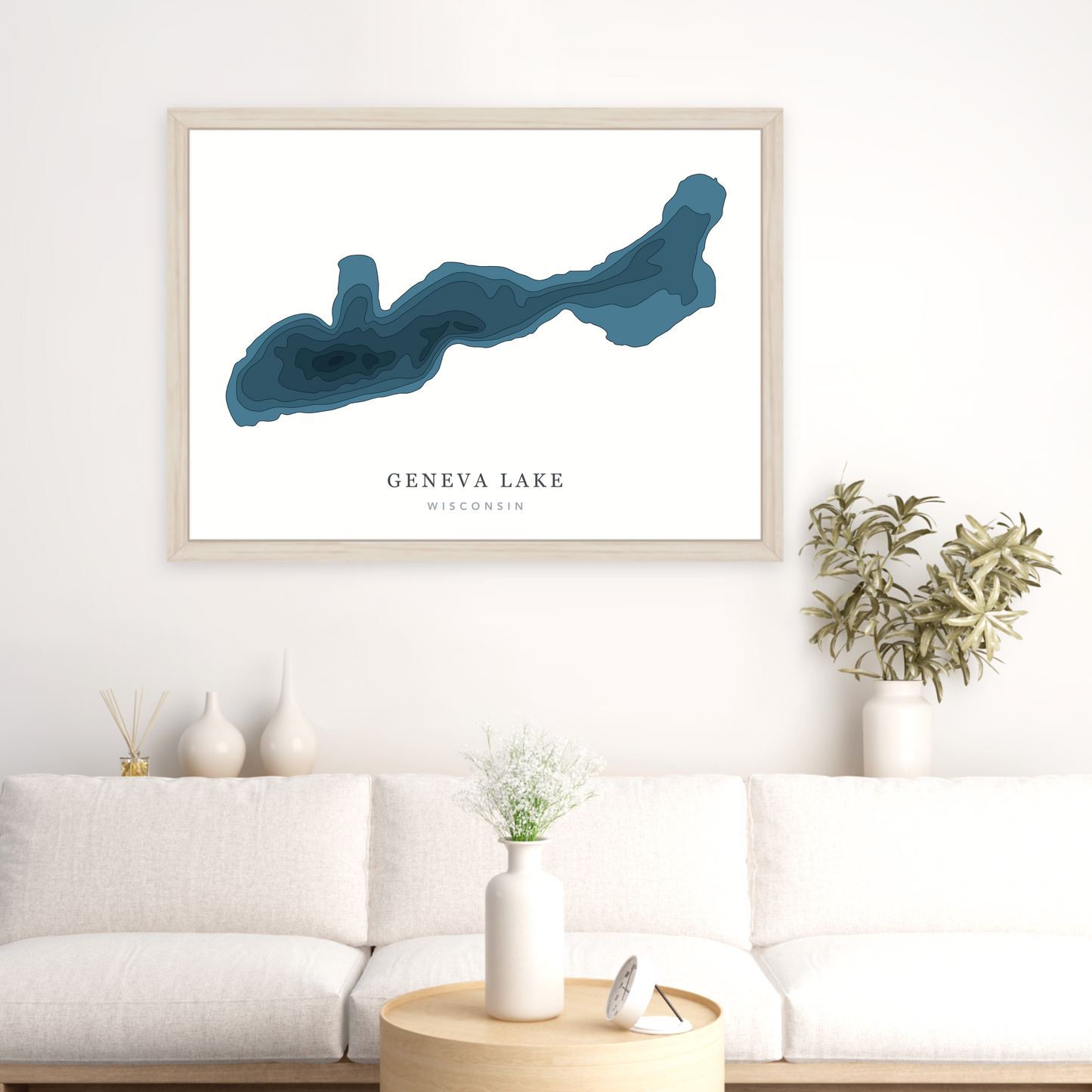 Wood Floating Frame