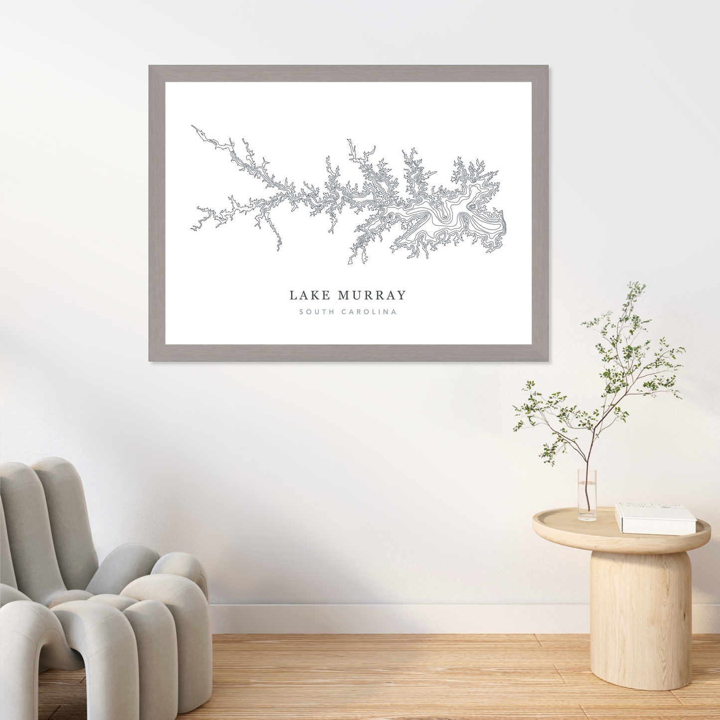 Silver Flat Frame