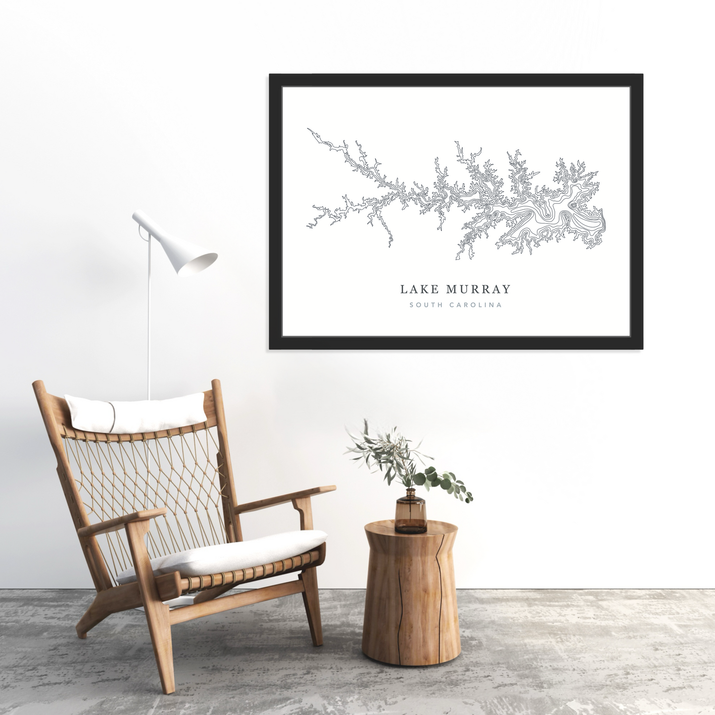 Black Floating Frame