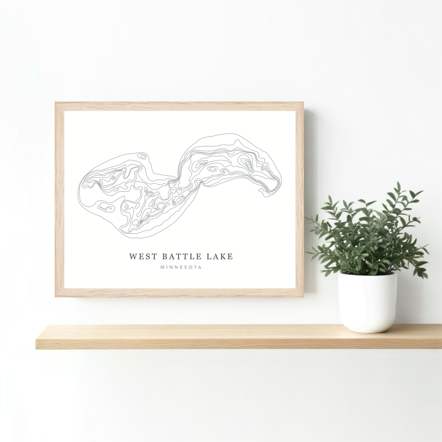 Wood Thin Frame