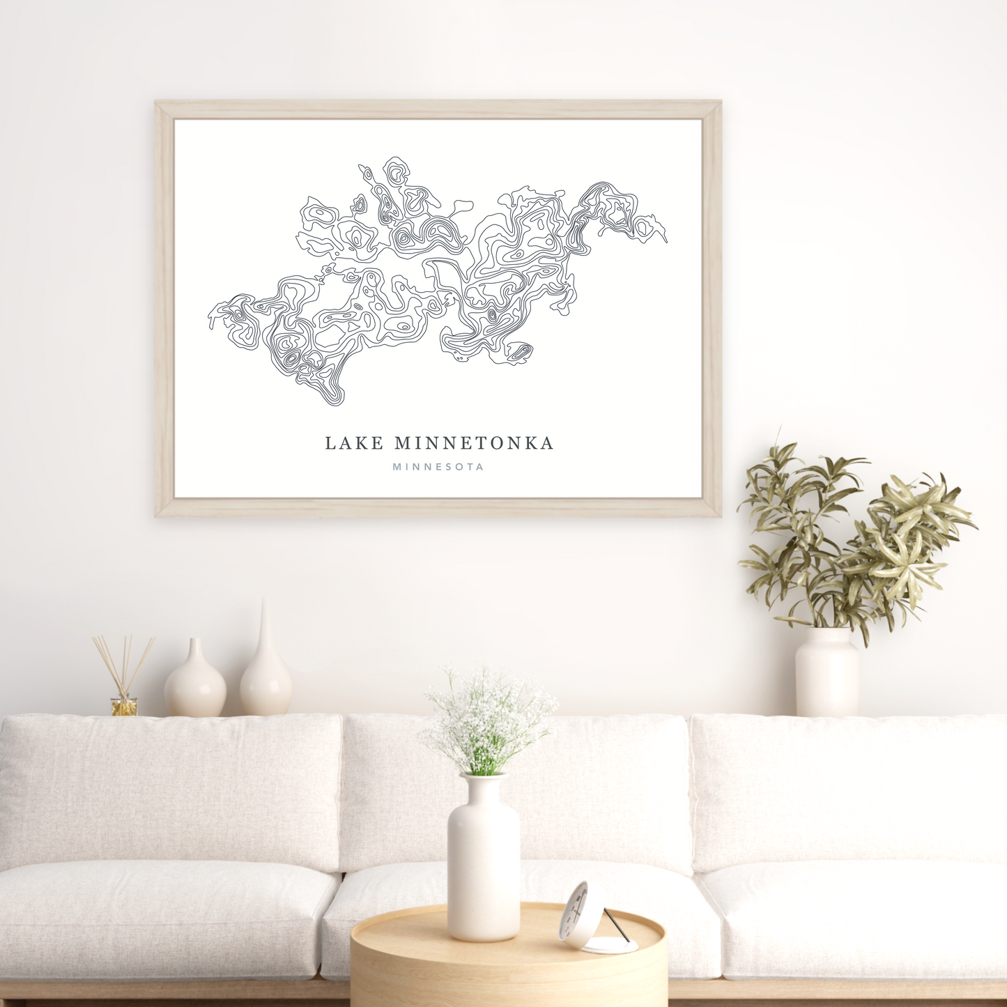 Wood Floating Frame
