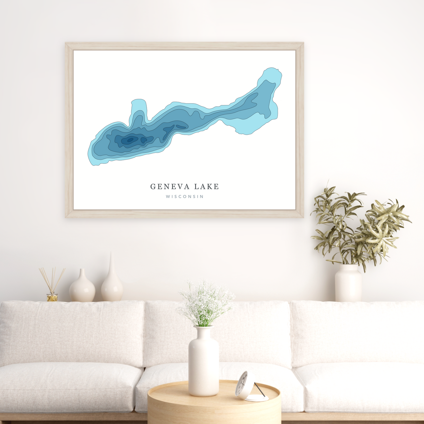 Wood Floating Frame
