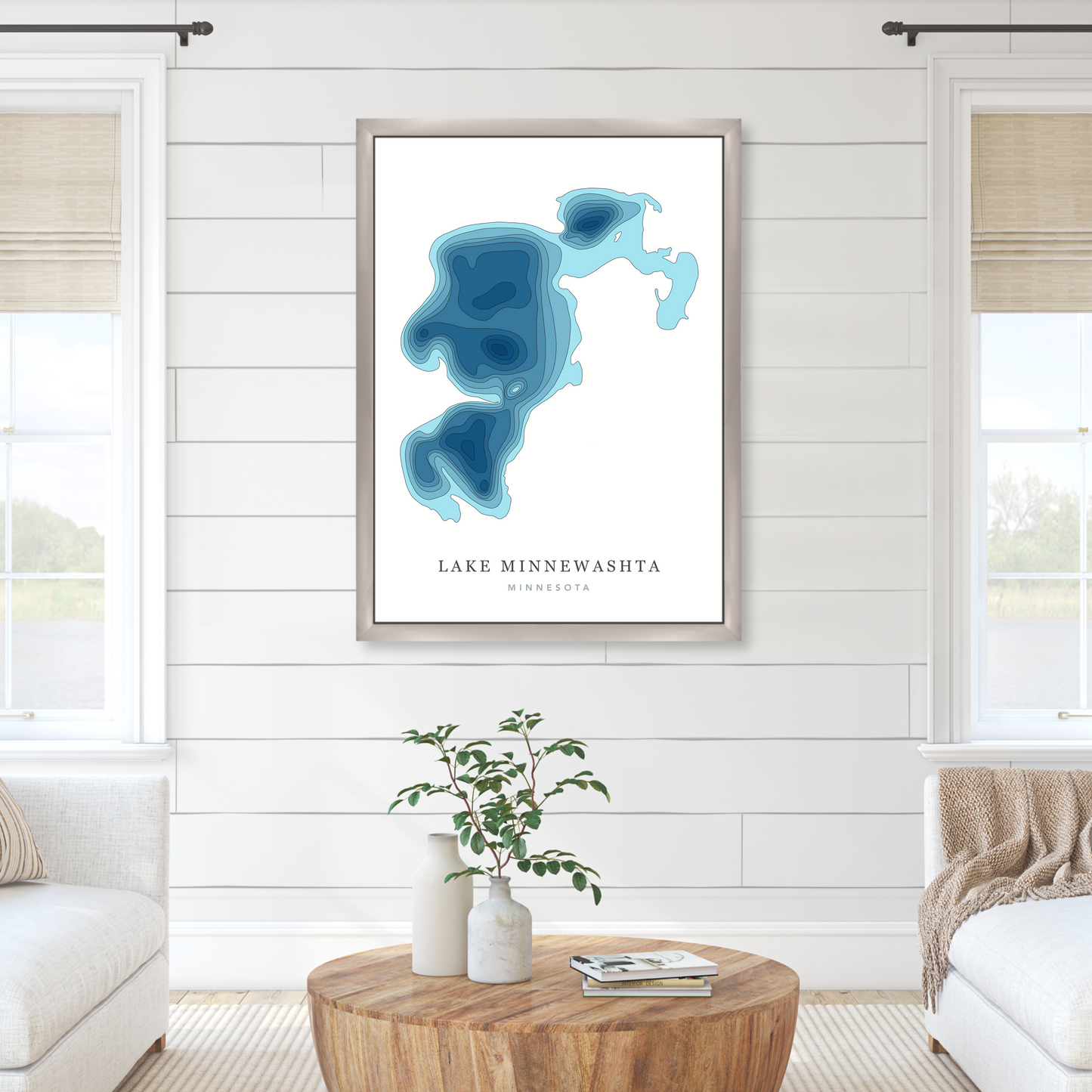 Champagne Floating Frame