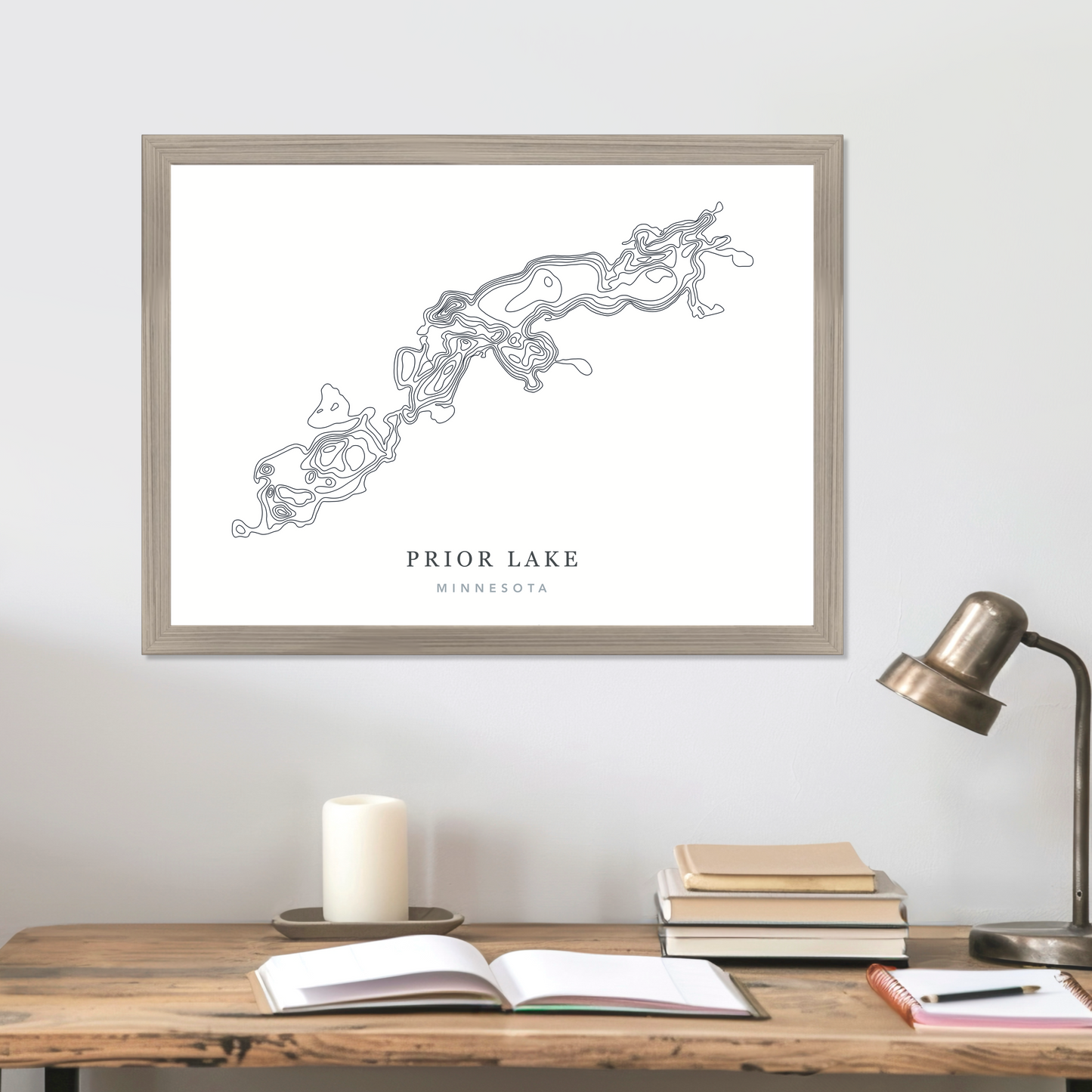 Champagne Flat Frame