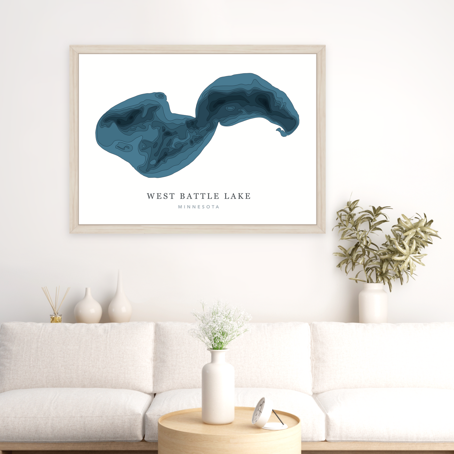 Wood Floating Frame