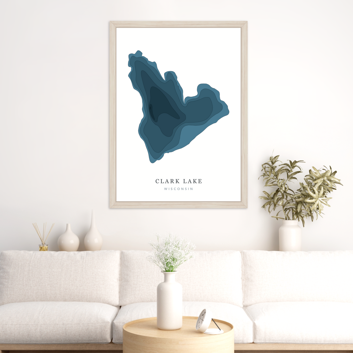 Wood Floating Frame