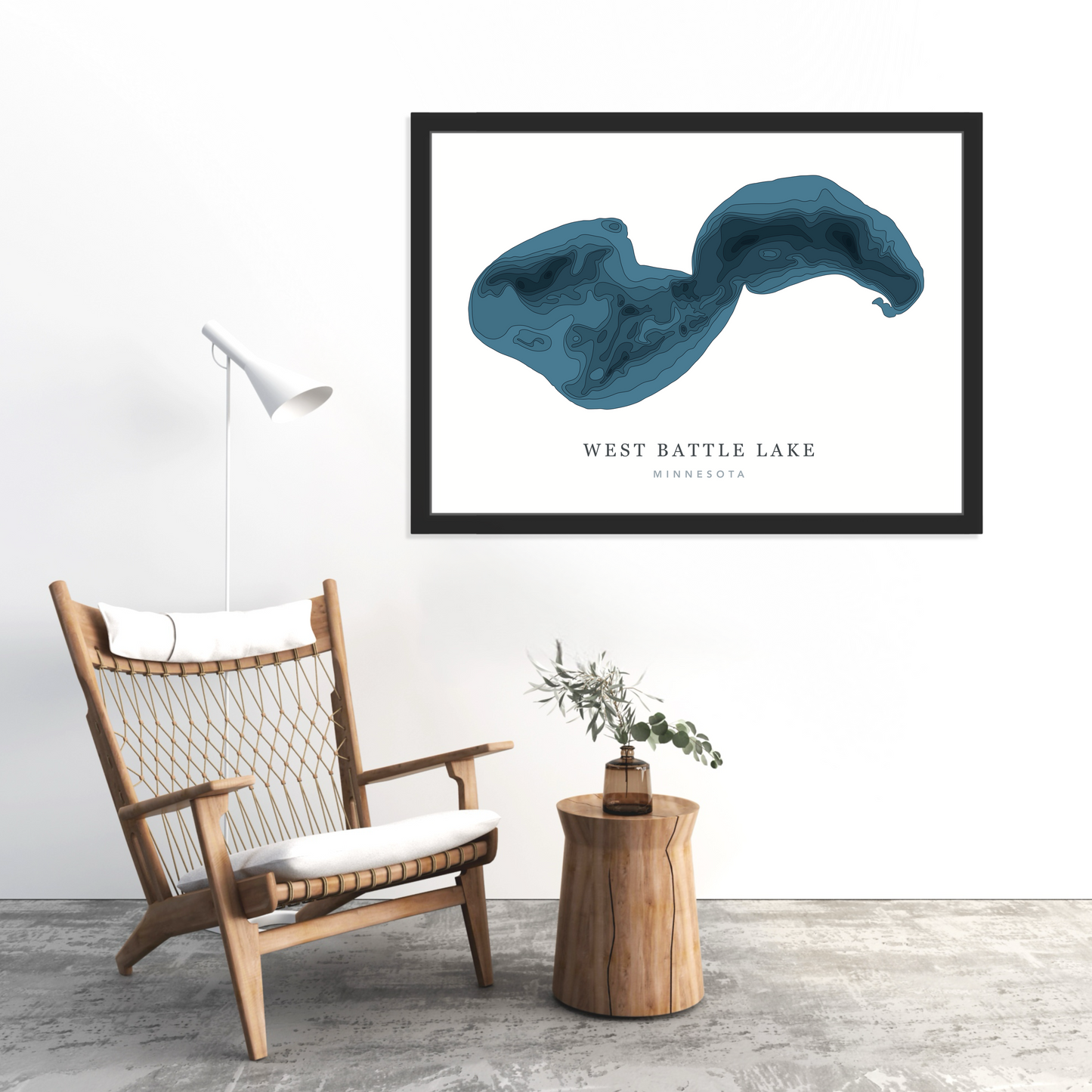 Black Floating Frame
