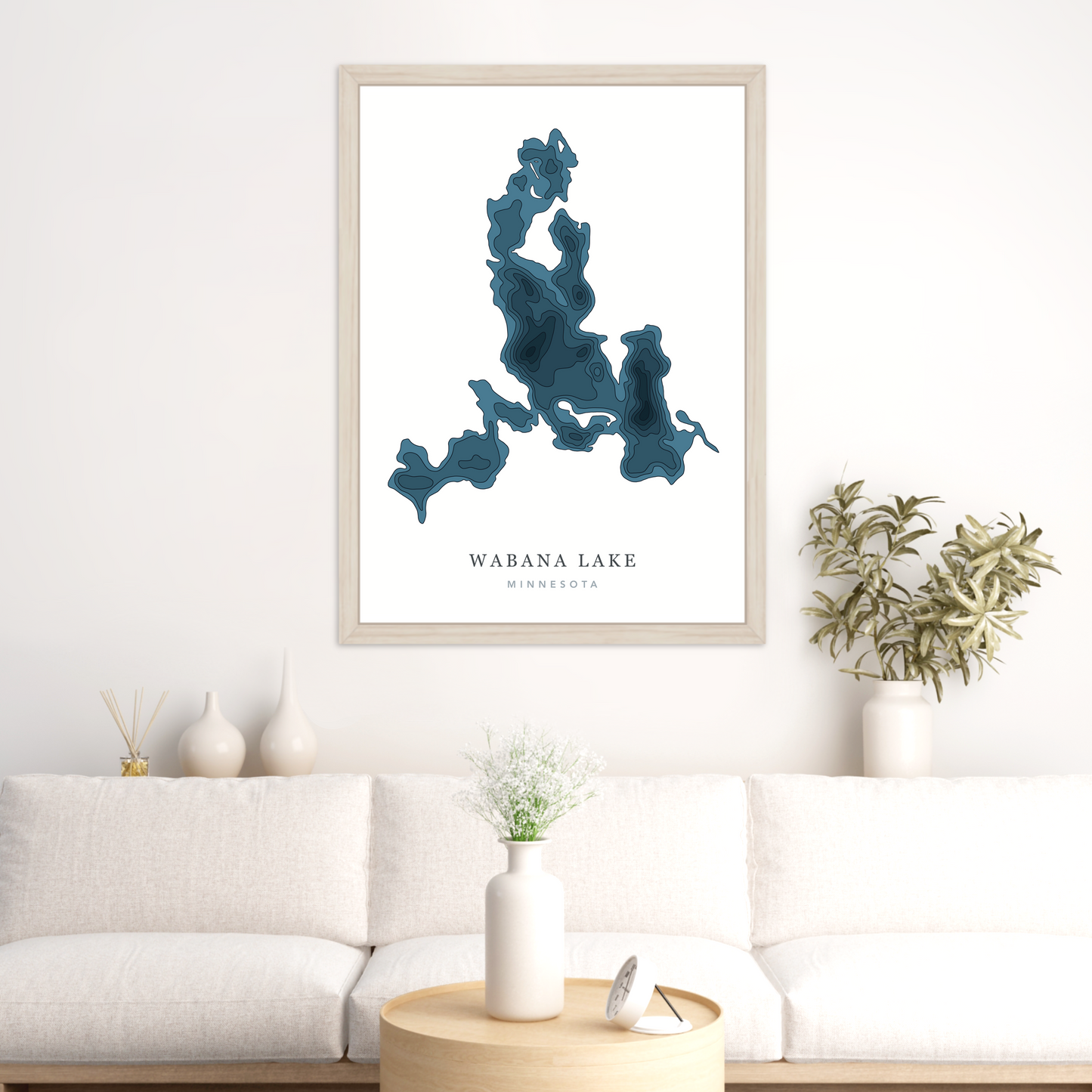 Wood Floating Frame