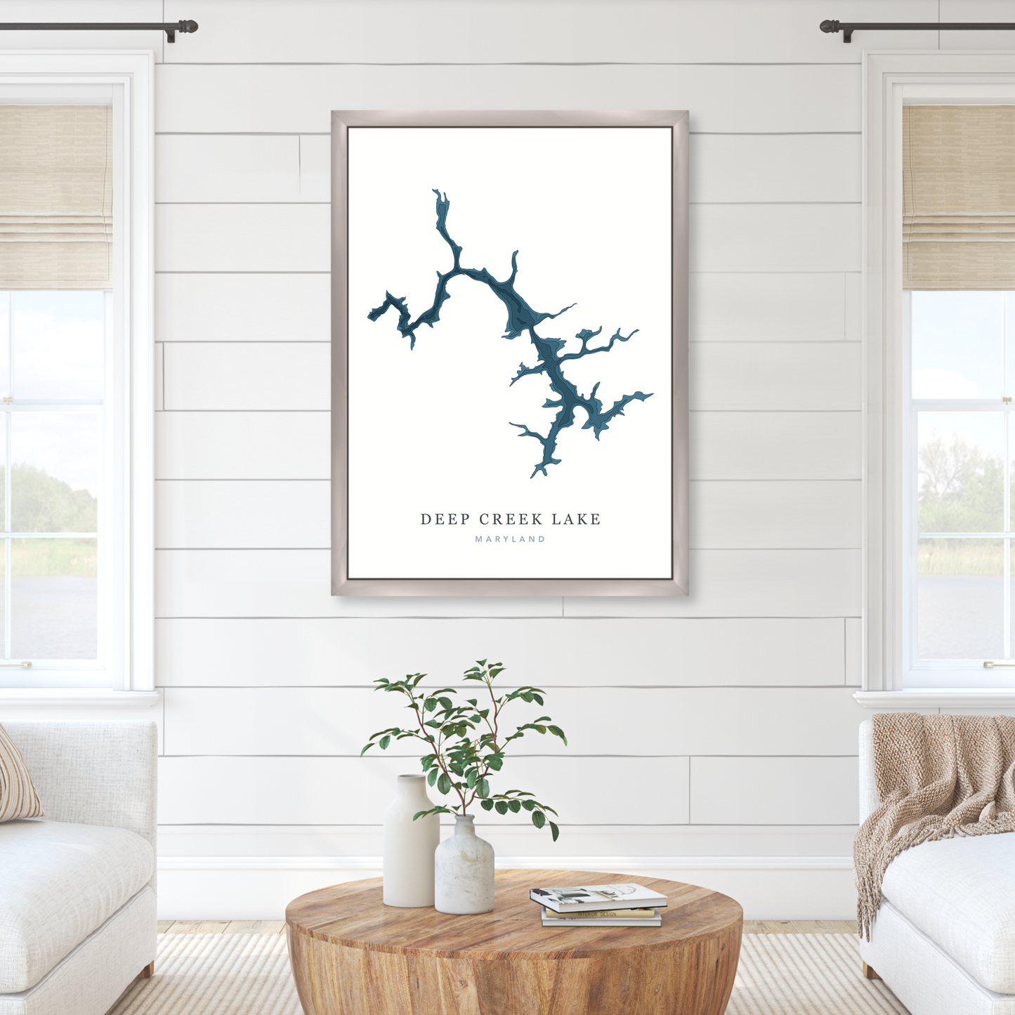 Champagne Floating Frame