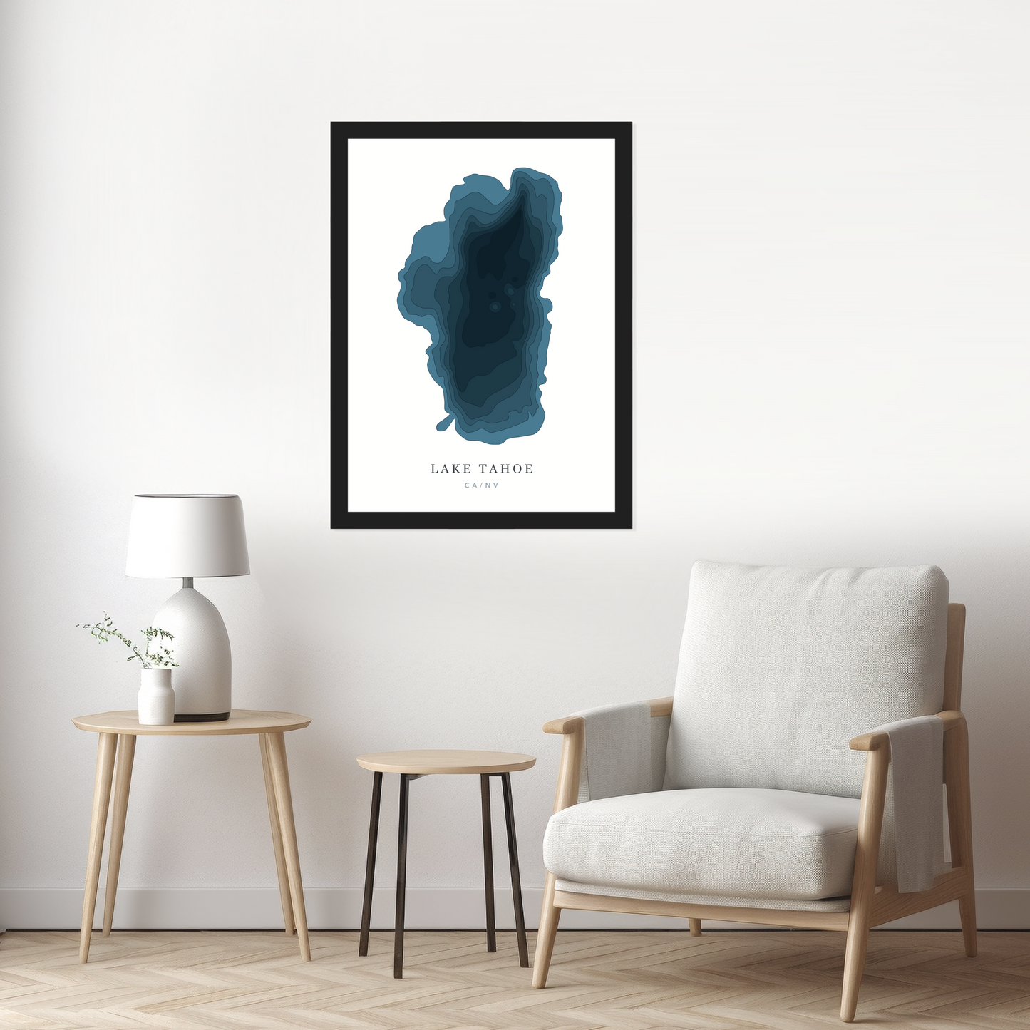 Black Flat Frame