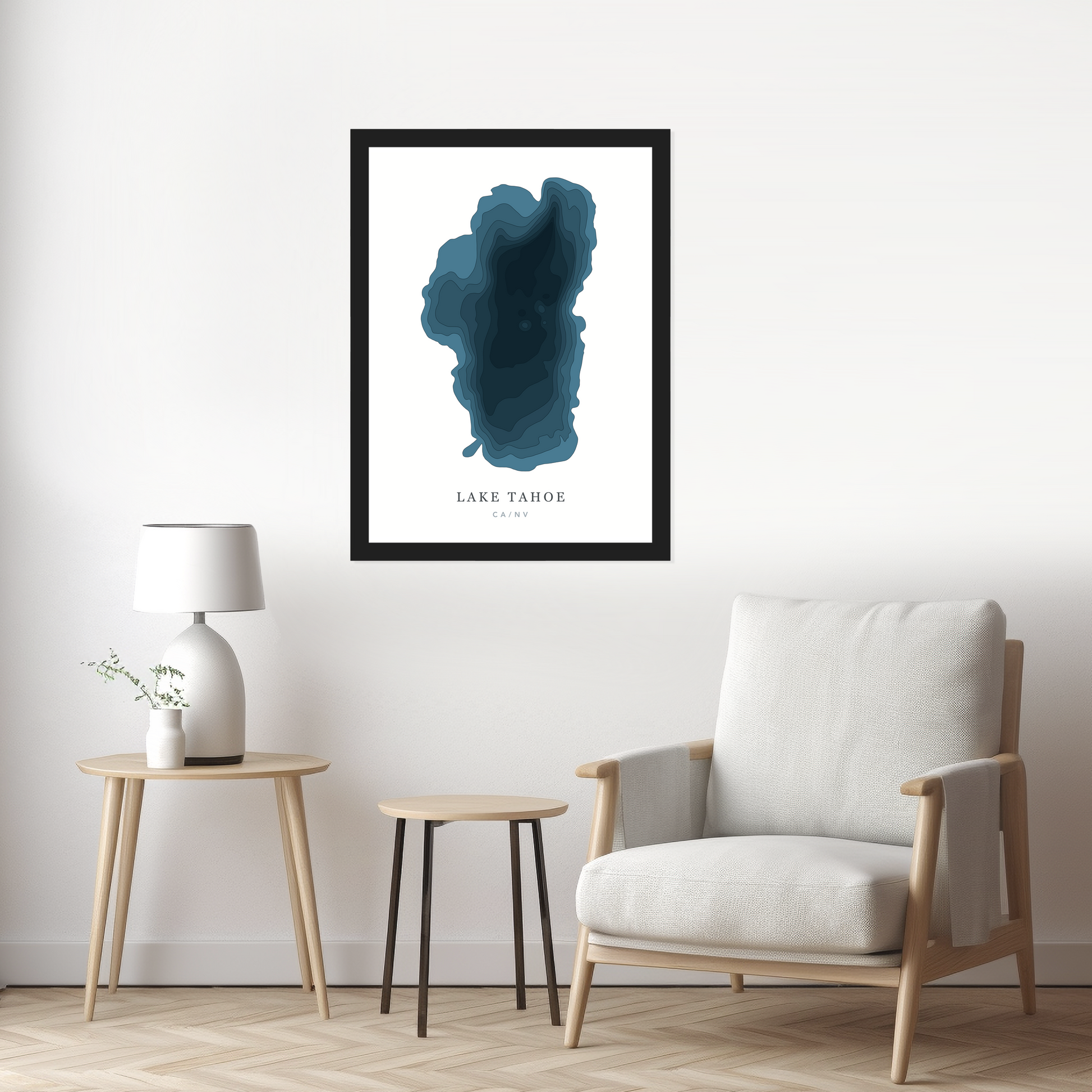 Black Flat Frame