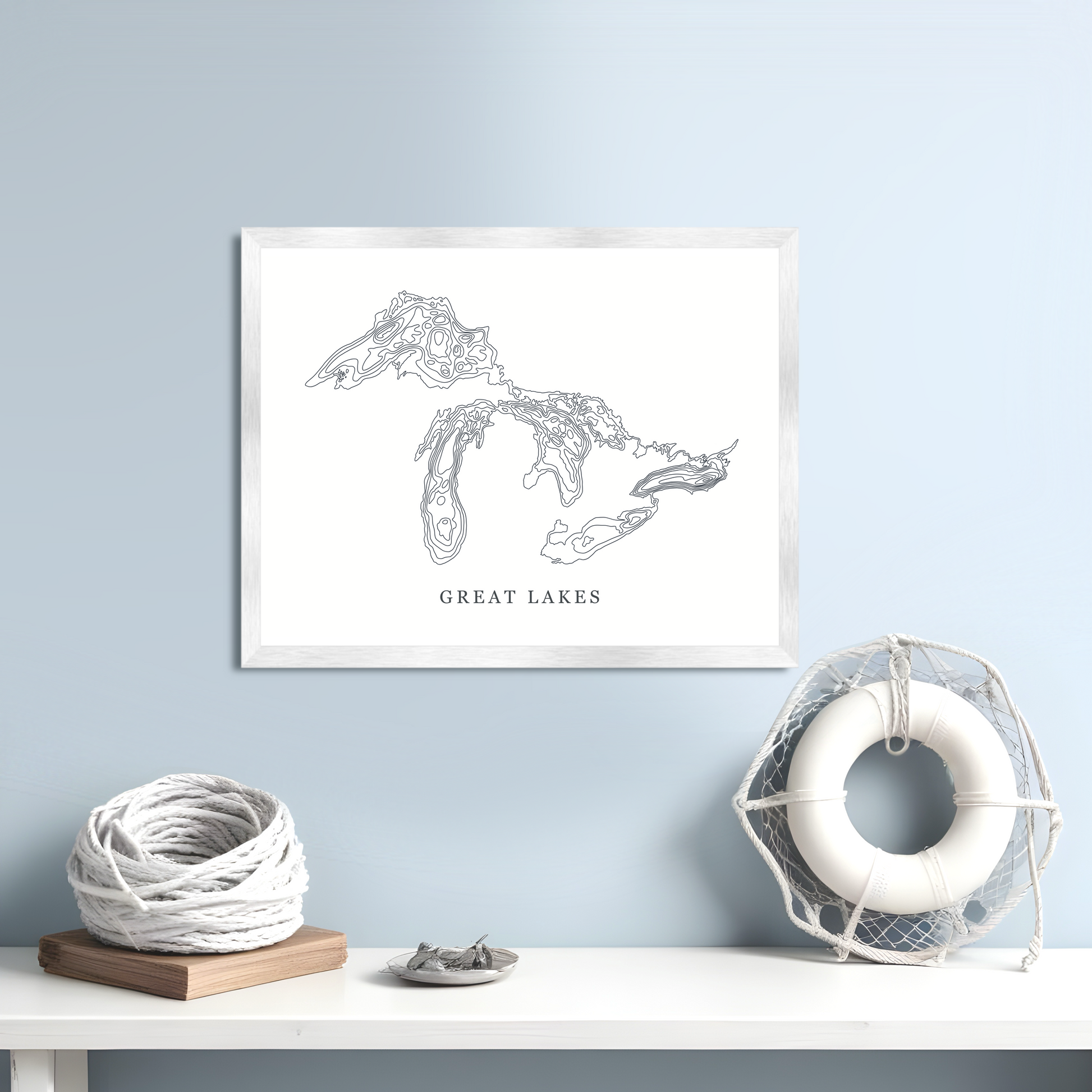 Silver Thin Frame
