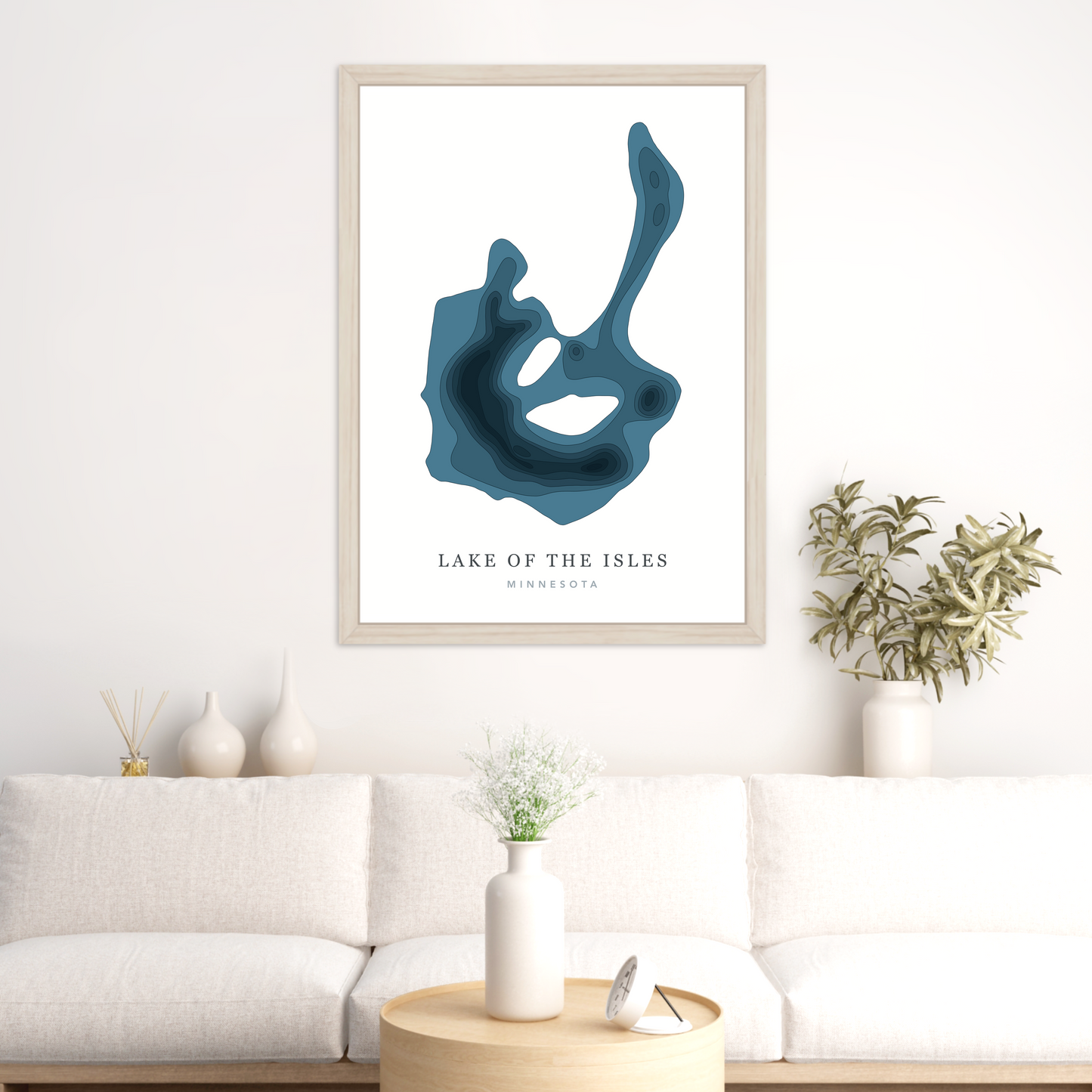 Wood Floating Frame