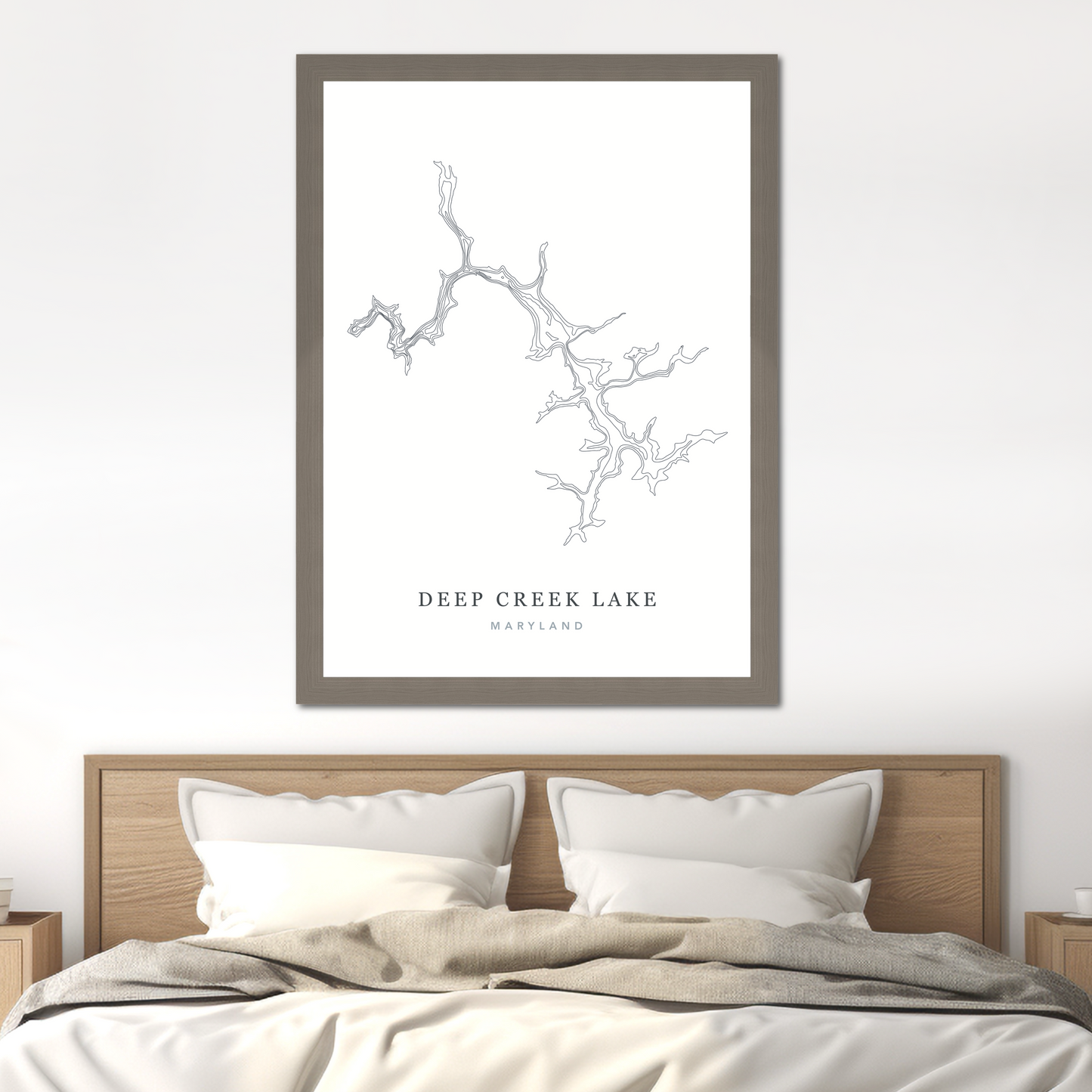 Grey Flat Frame