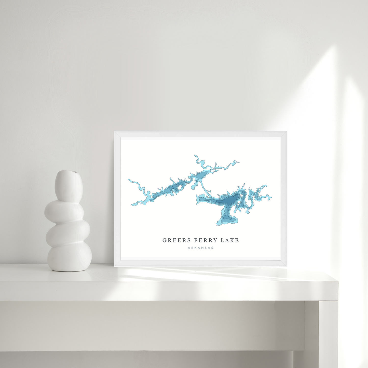 White Thin Frame