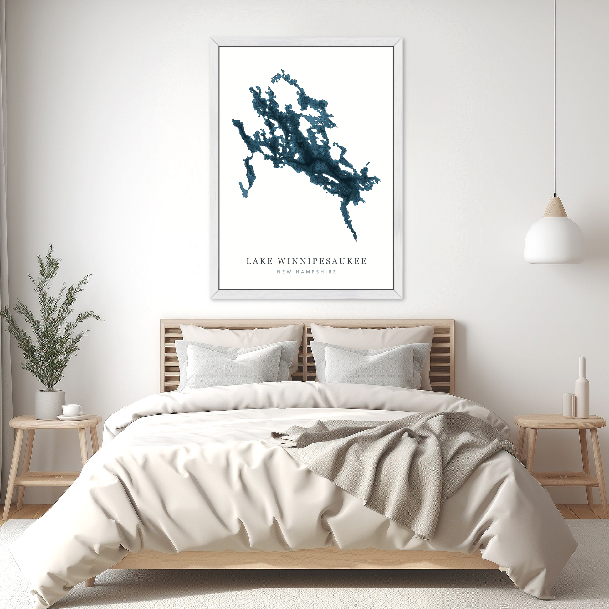 Silver Floating Frame