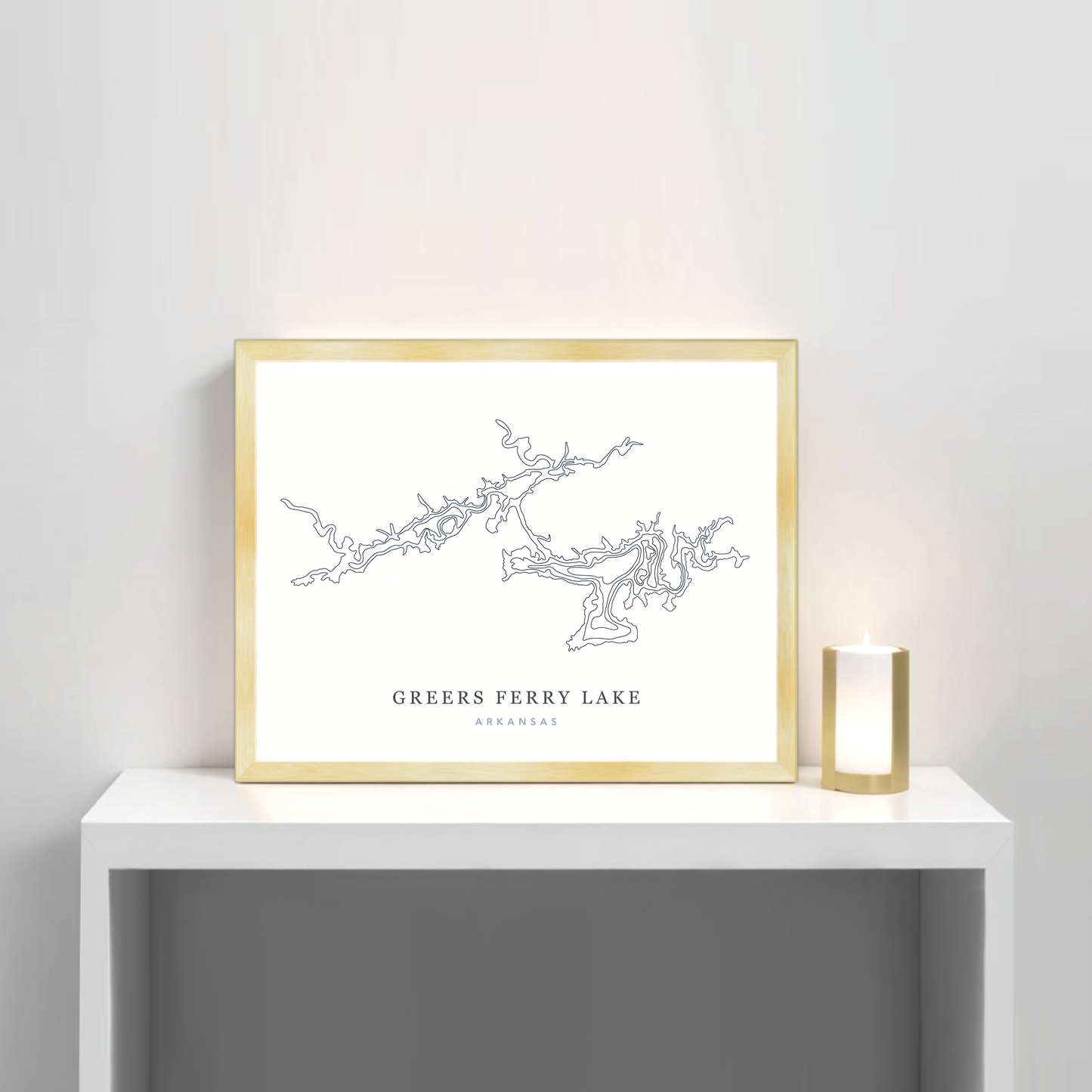 Gold Thin Frame