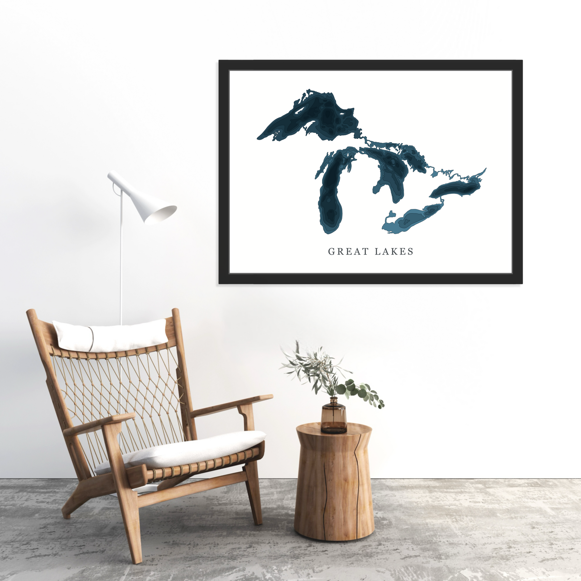 Black Floating Frame
