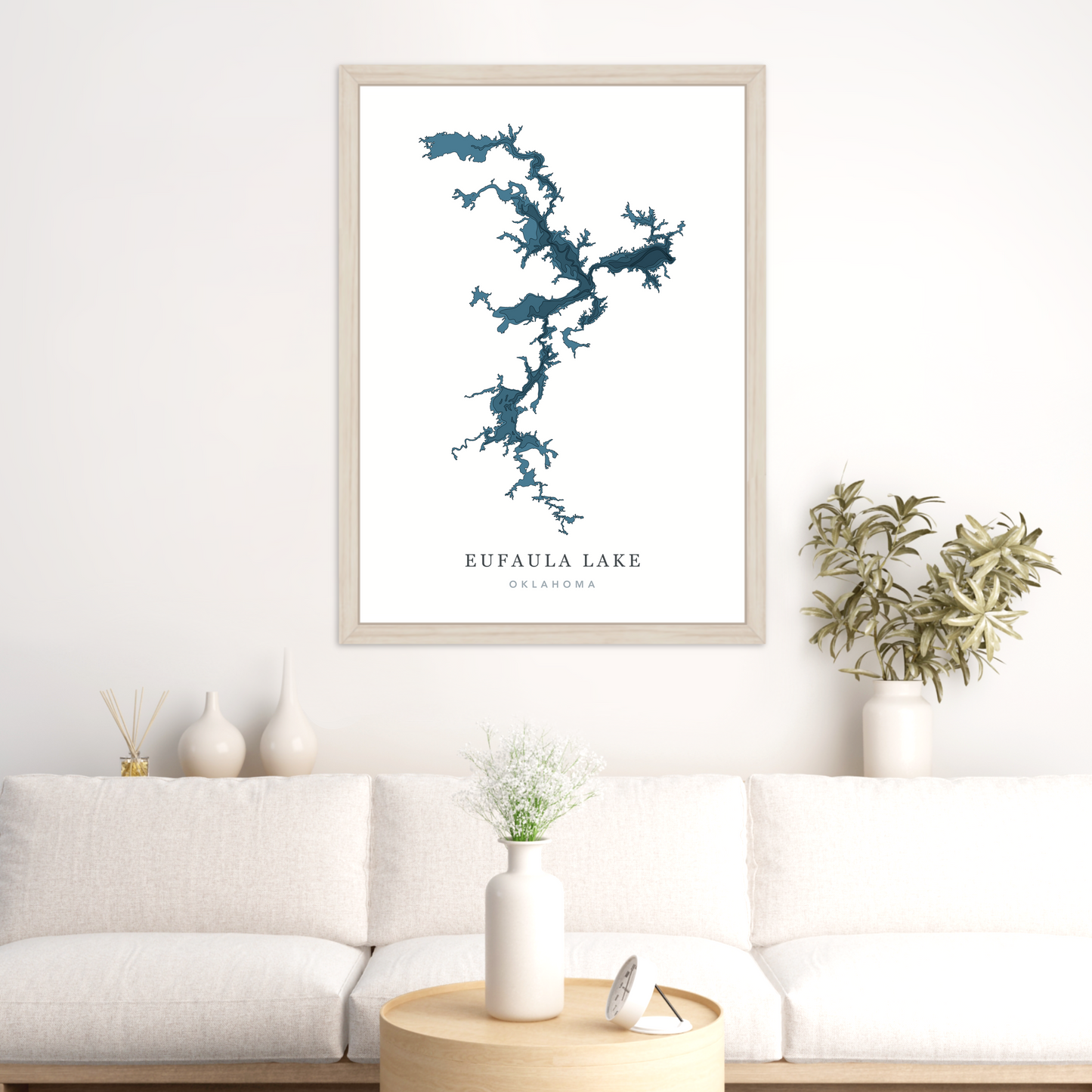 Wood Floating Frame