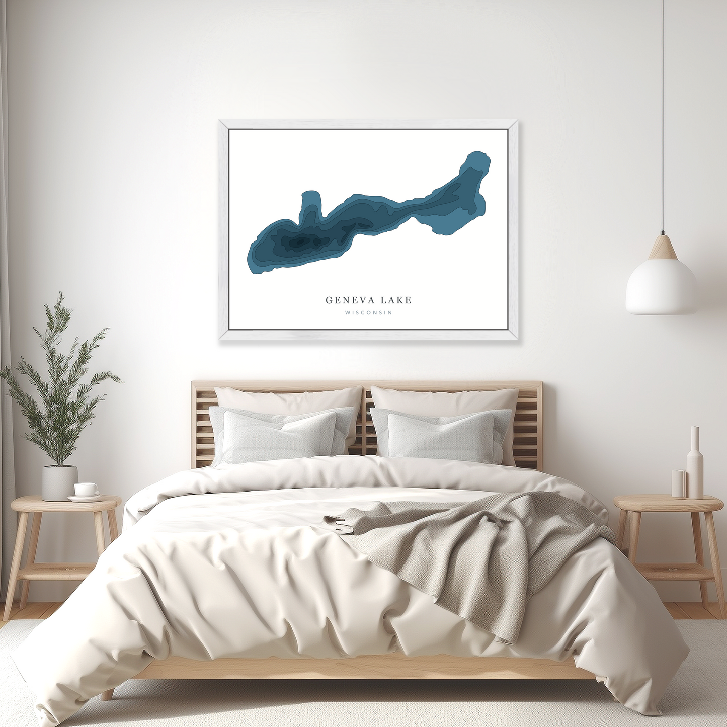 Silver Floating Frame