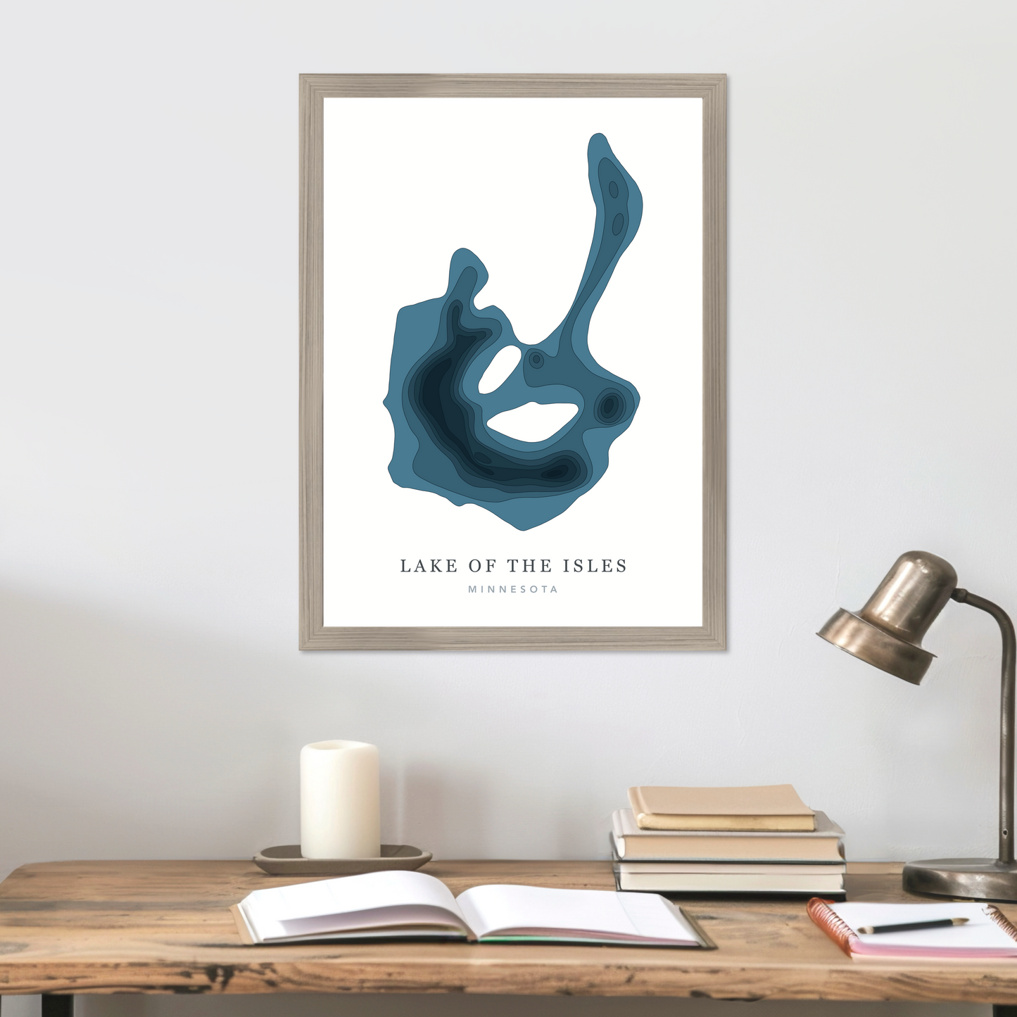 Champagne Flat Frame