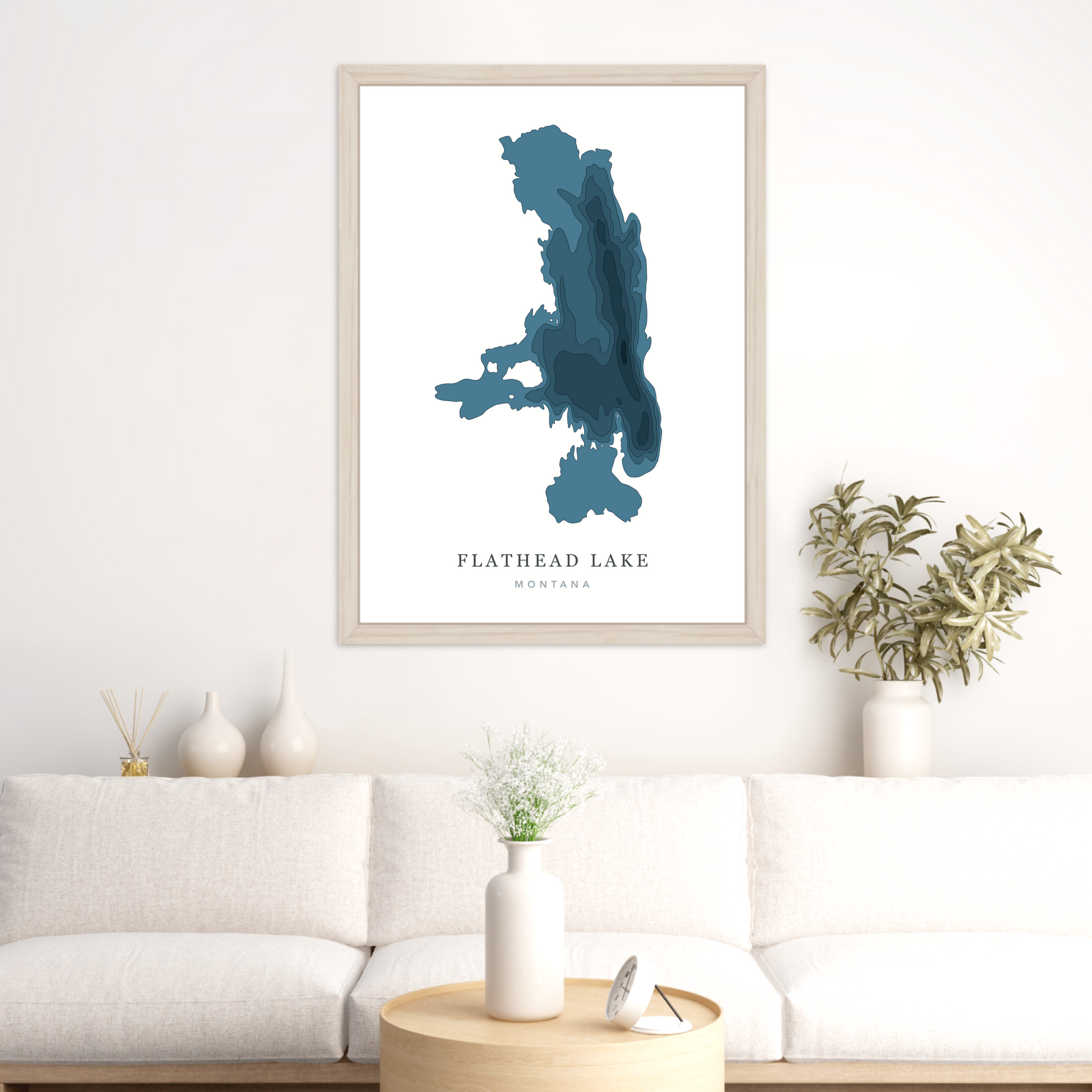 Wood Floating Frame