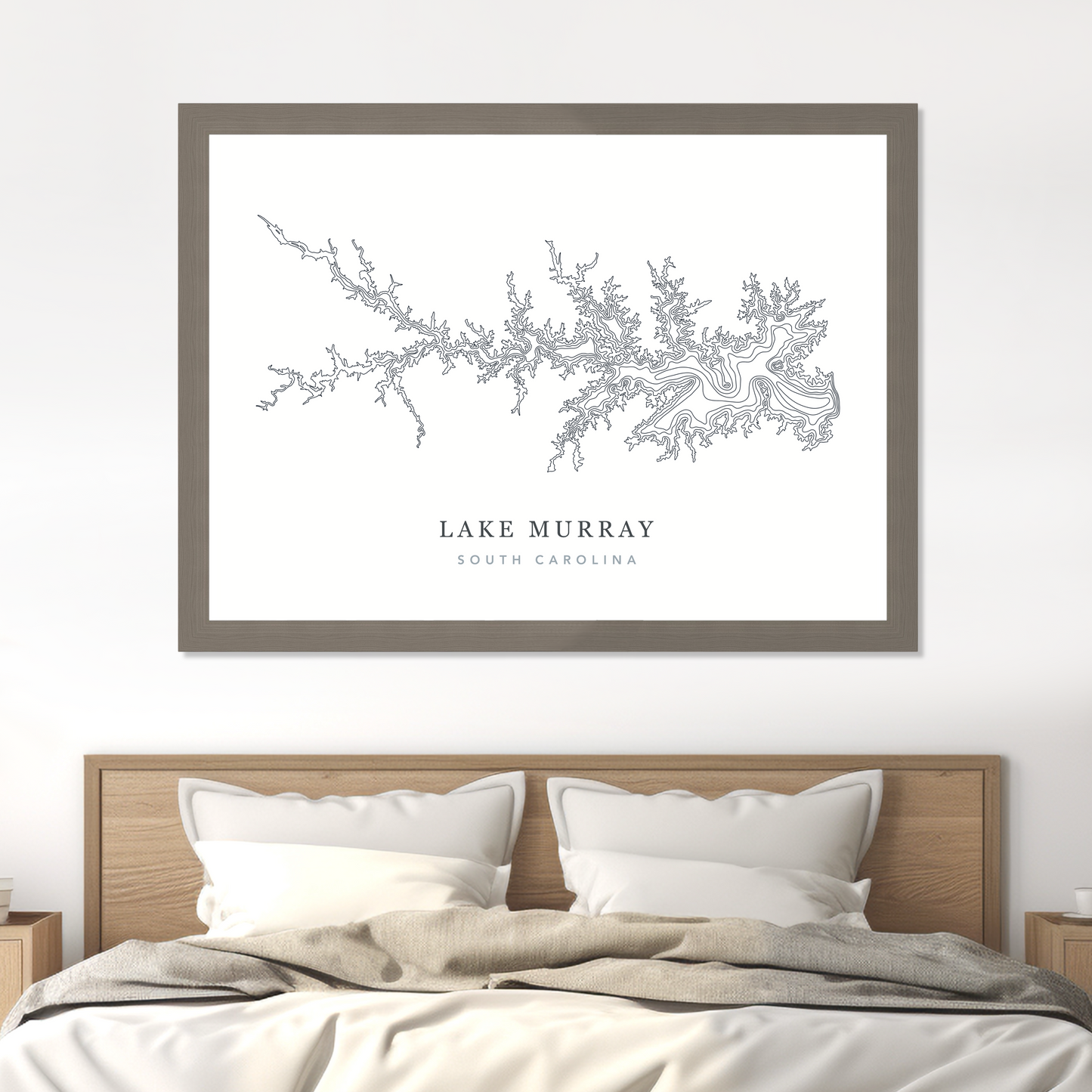 Grey Flat Frame