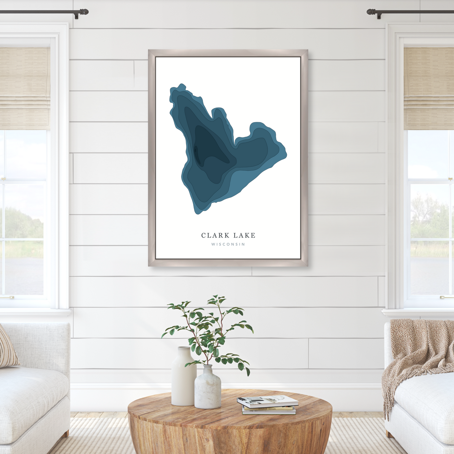Champagne Floating Frame