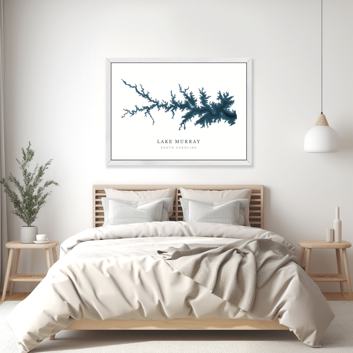 Silver Floating Frame