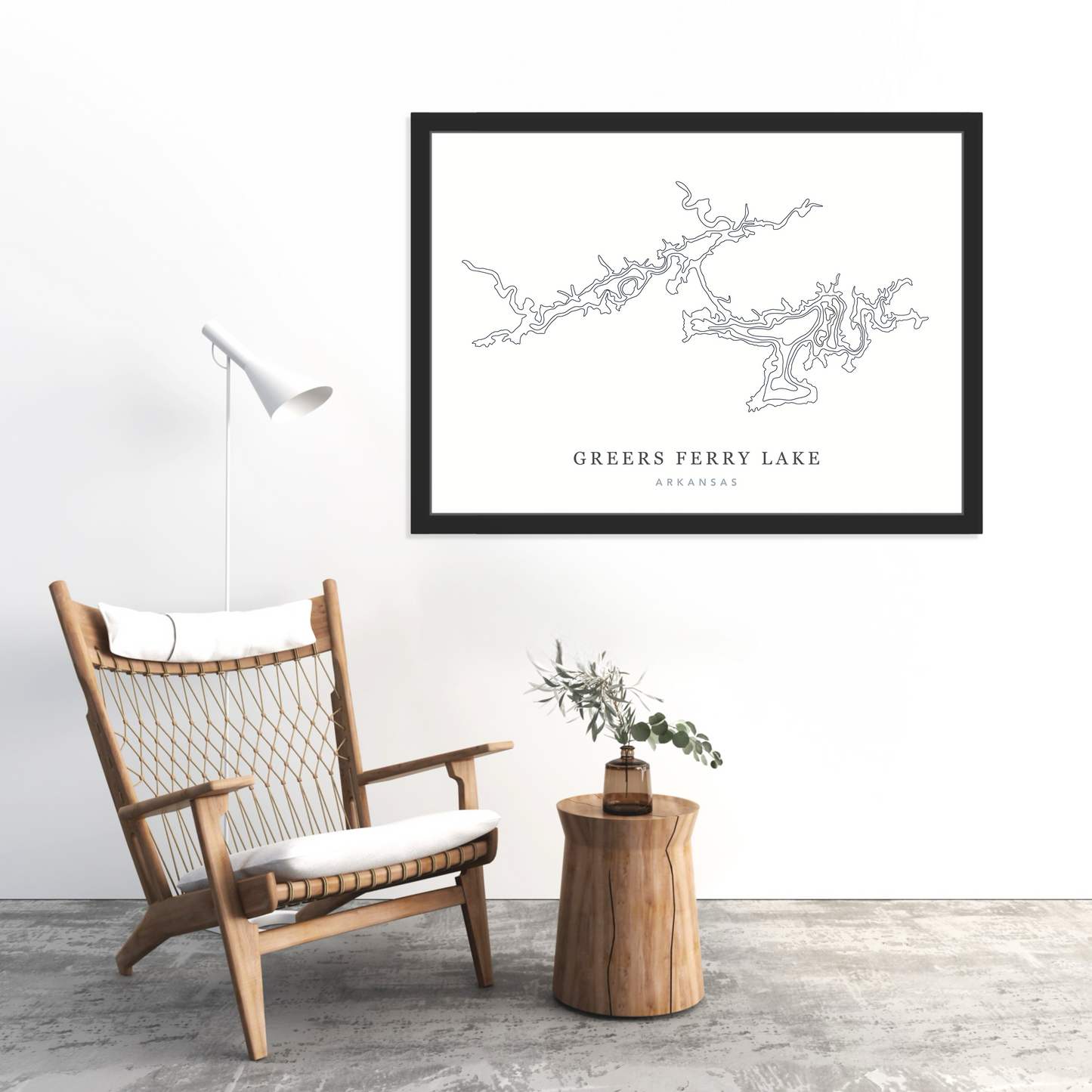 Black Floating Frame