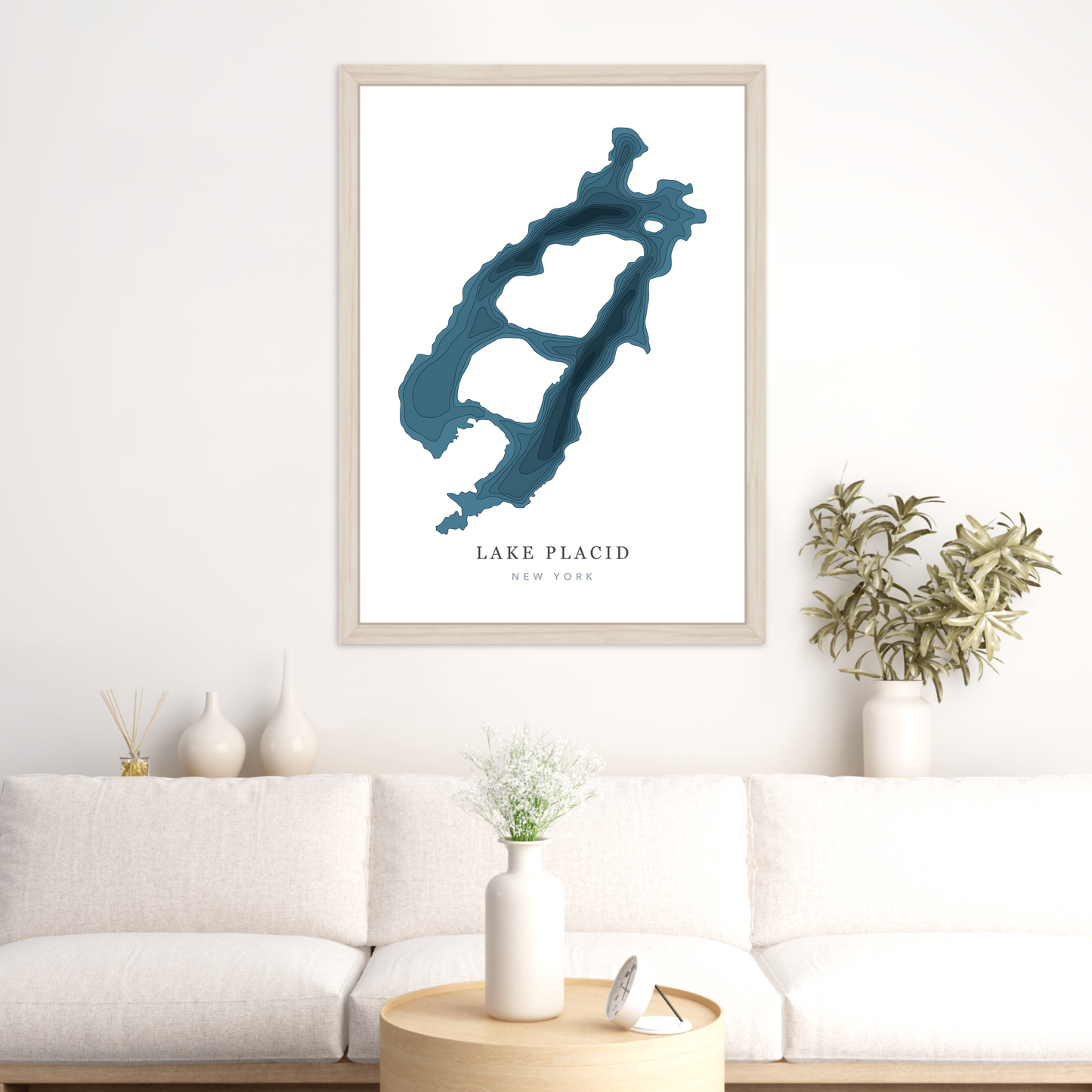 Wood Floating Frame
