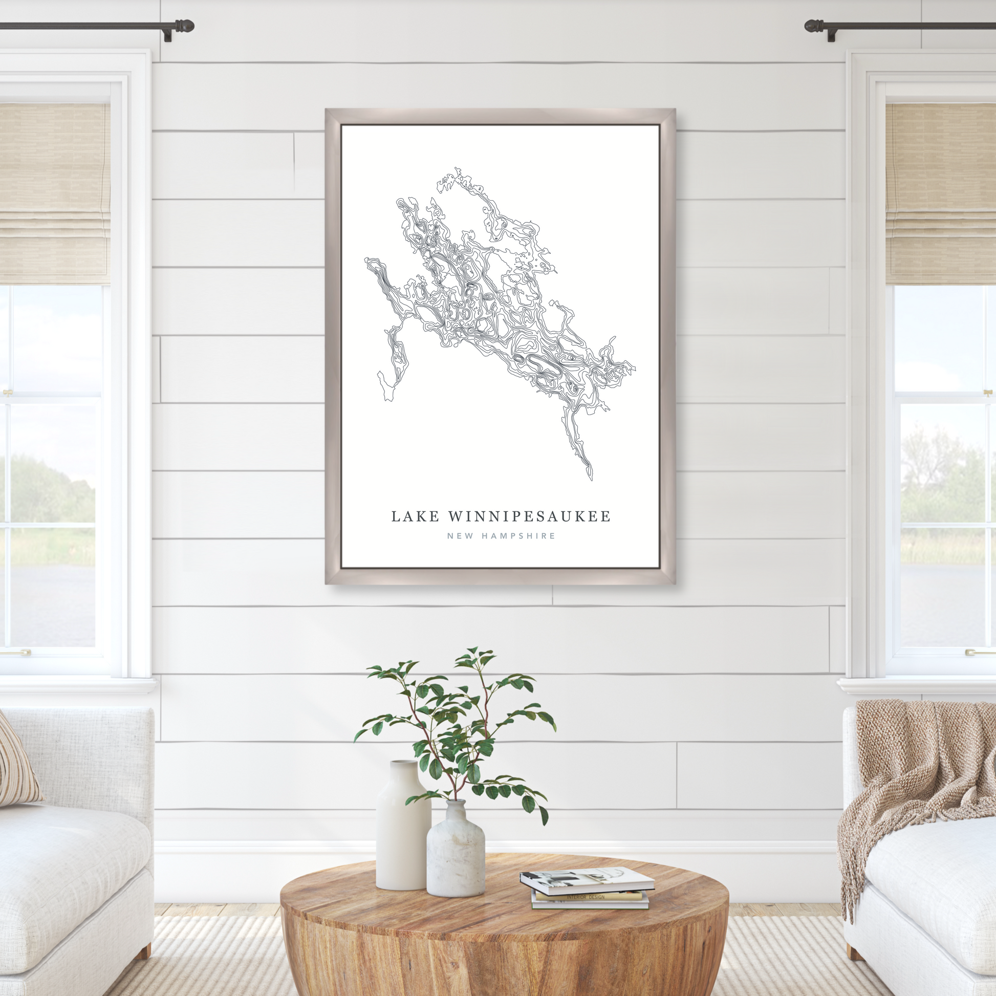 Champagne Floating Frame