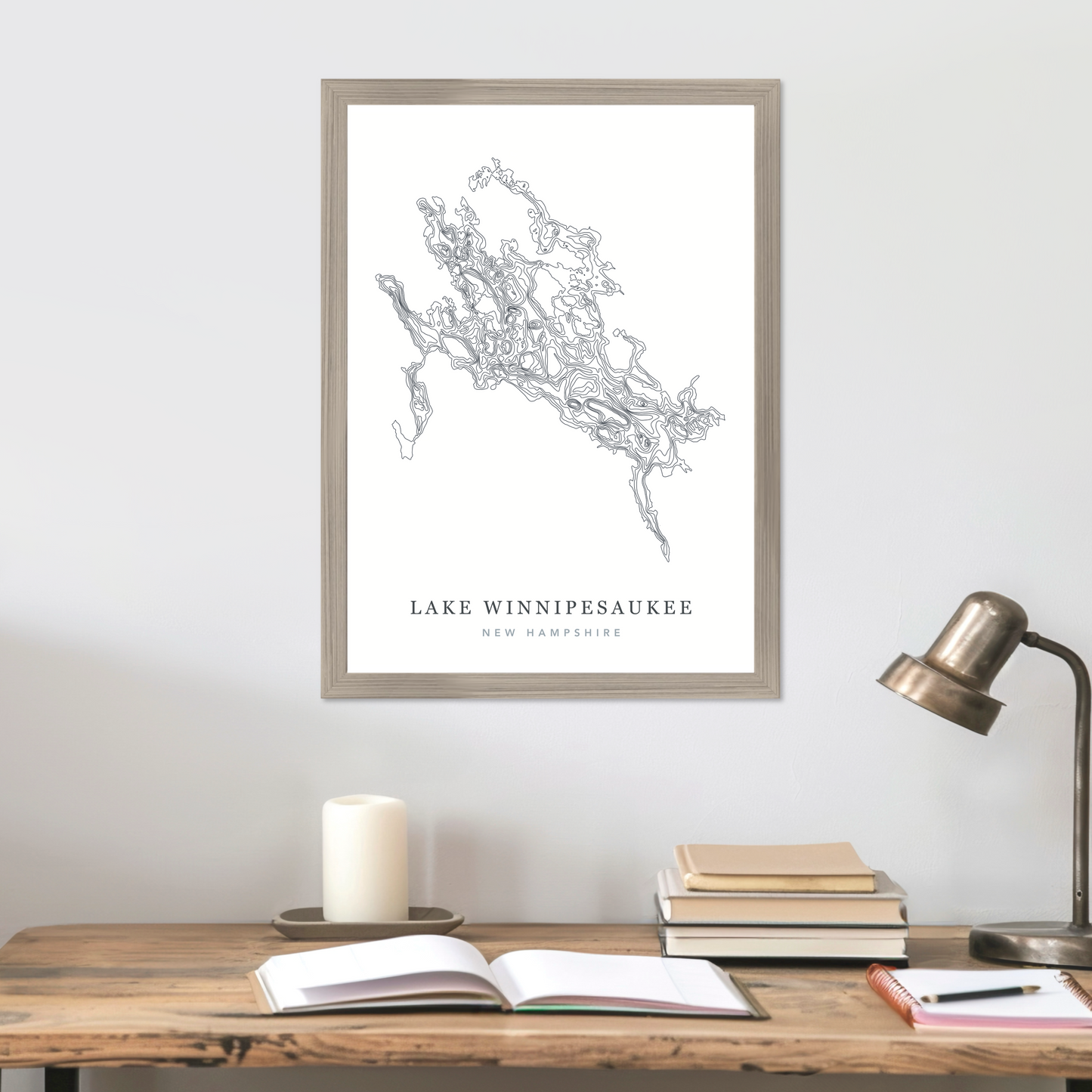 Champagne Flat Frame