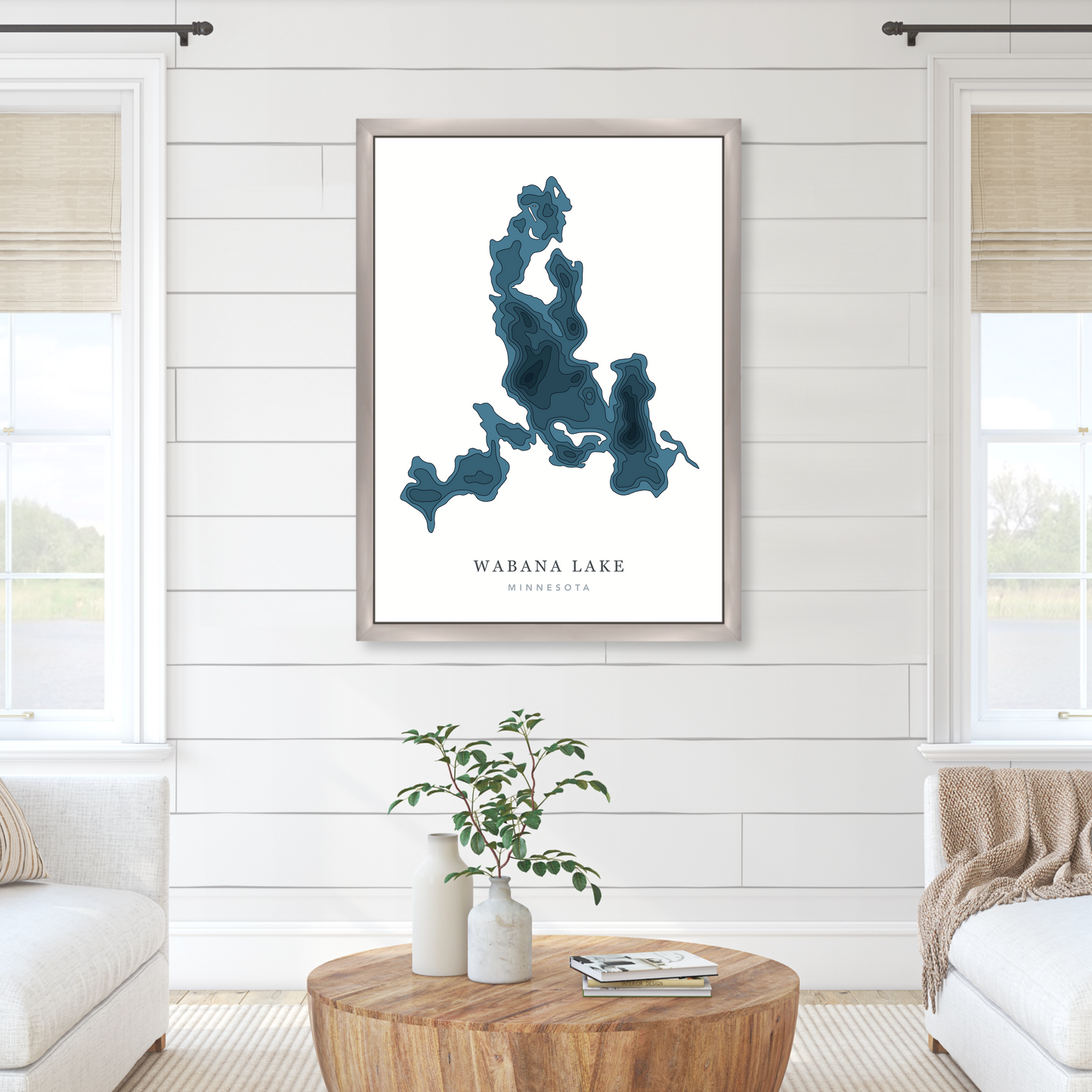 Champagne Floating Frame