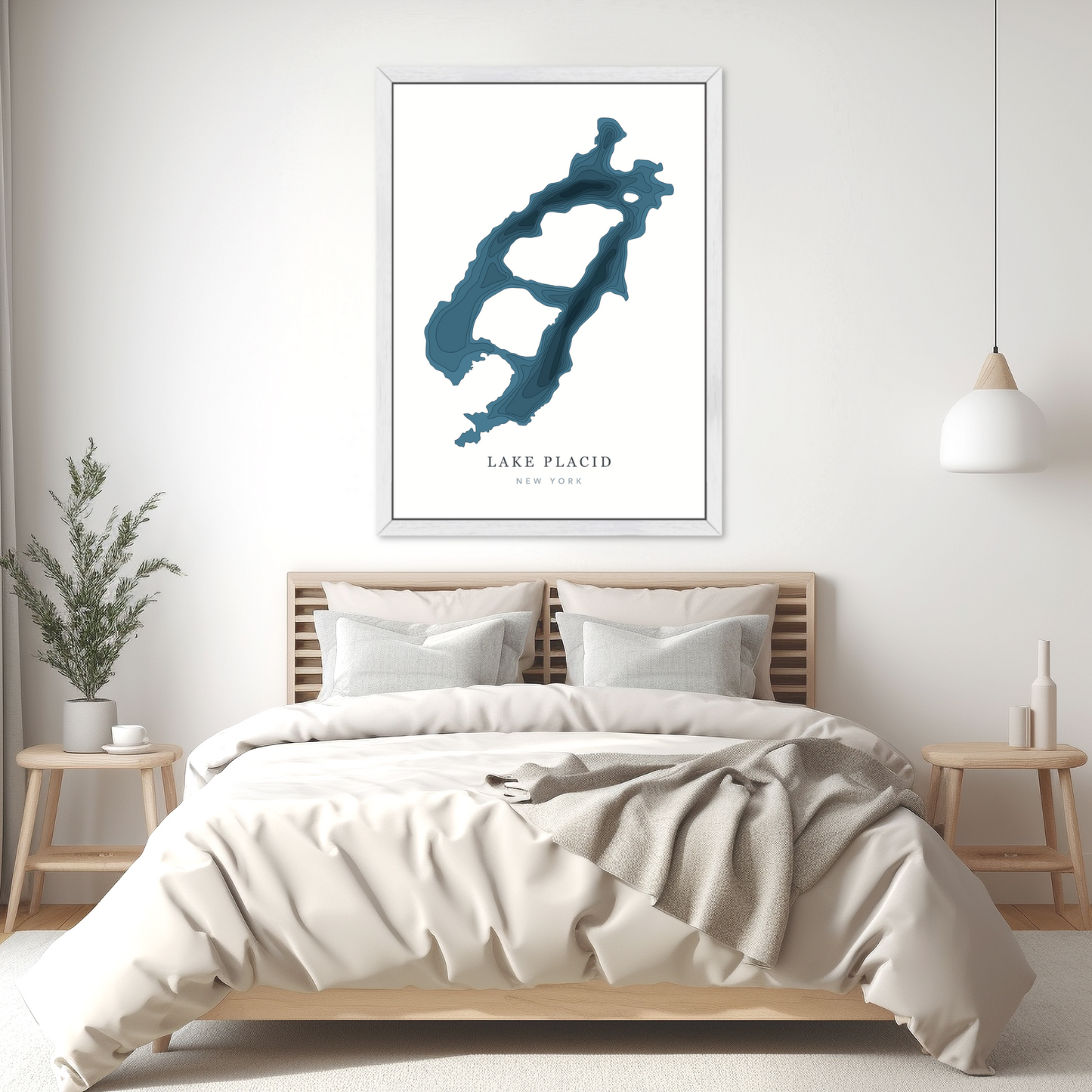 Silver Floating Frame